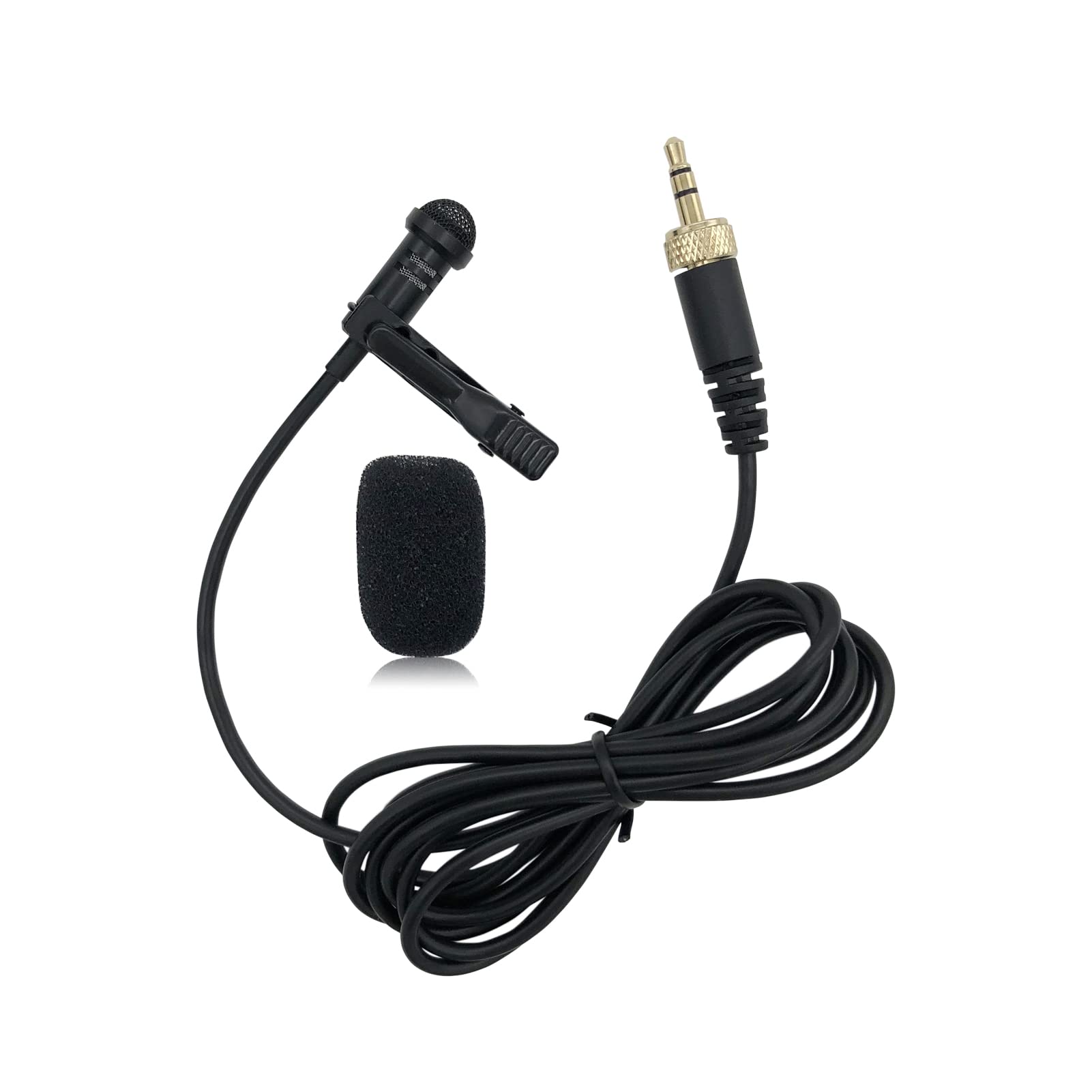 Lavalier Microphone Replacement For Sennheiser Wireless Transmitter/Me 2 Mic   Lav Lapel Clip, Wearable, Omnidirectional, 3.5Mm