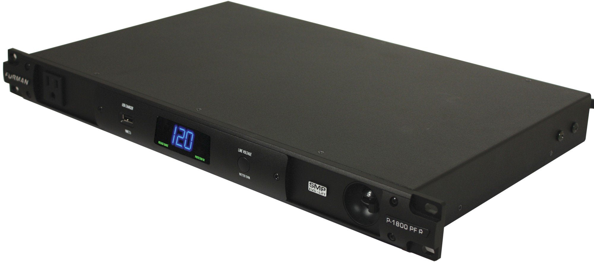 Furman P 1800 Ar Advanced Level Voltage Regularor/Power Conditioner, 15 Amp, Regulates 97 137 Volt Input Range To 120 Volt Outpu