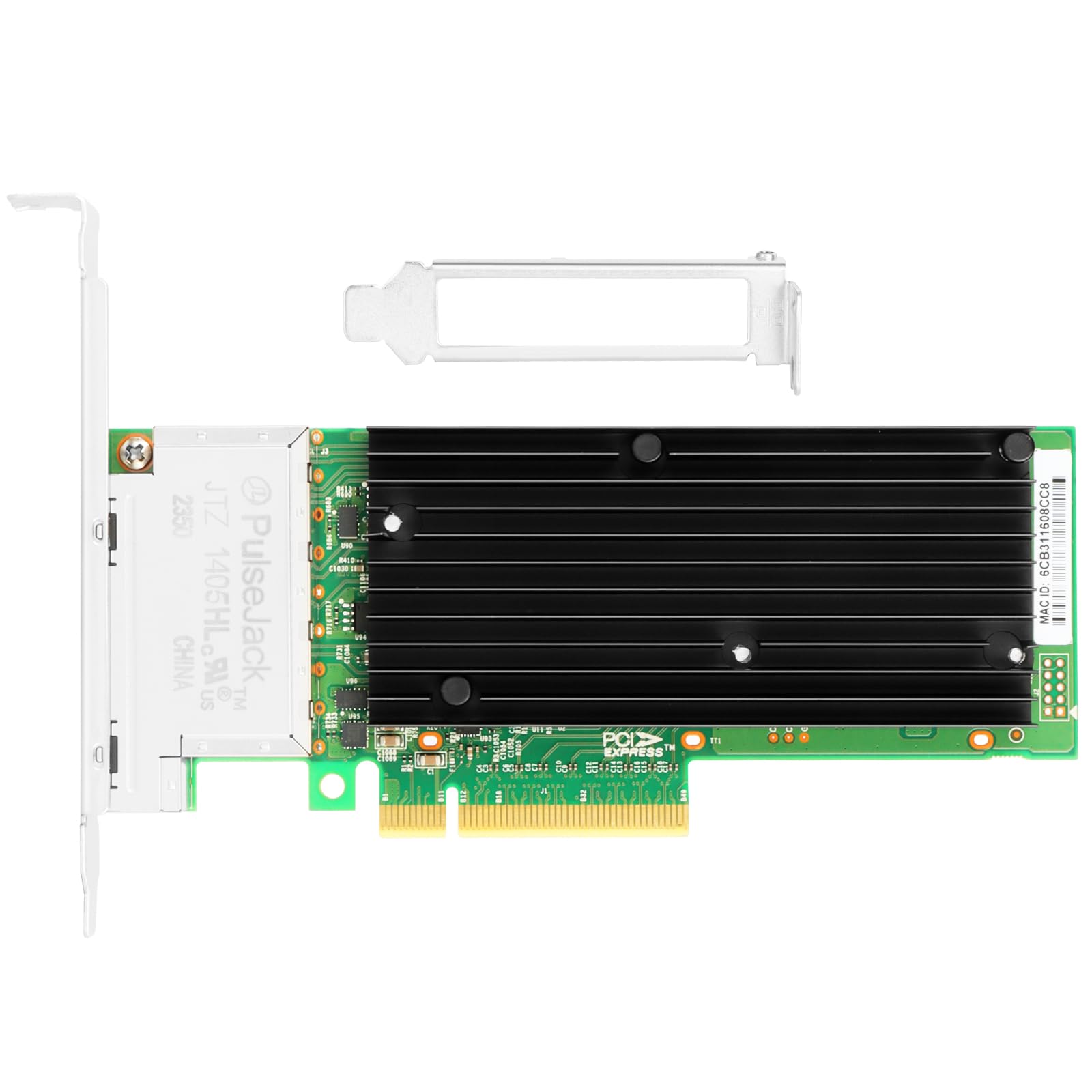 Vogzone For Intel X710 T4L 10Gb Quad Rj45 Ports Ethernet Lan Adapter With Intel X710Tm4 Chip, Pci Express V3.0(8.0Gt/S) X8 Nic S