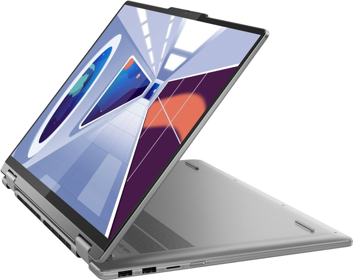 Lenovo Yoga 7 16 Wuxga 2 In 1 Touch Screen Laptop | Amd Ryzen 5 7535U | Amd Radeon 660M Graphics | 8Gb Ram Ddr5| 512Gb Ssd | Bac