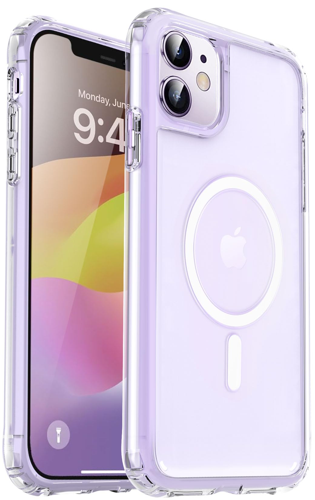 Mocca Strong Magnetic For Iphone 12 Case/Iphone 12 Pro Case, [Anti Yellowing][Compatible With Magsafe][Mil Grade Drop Protection