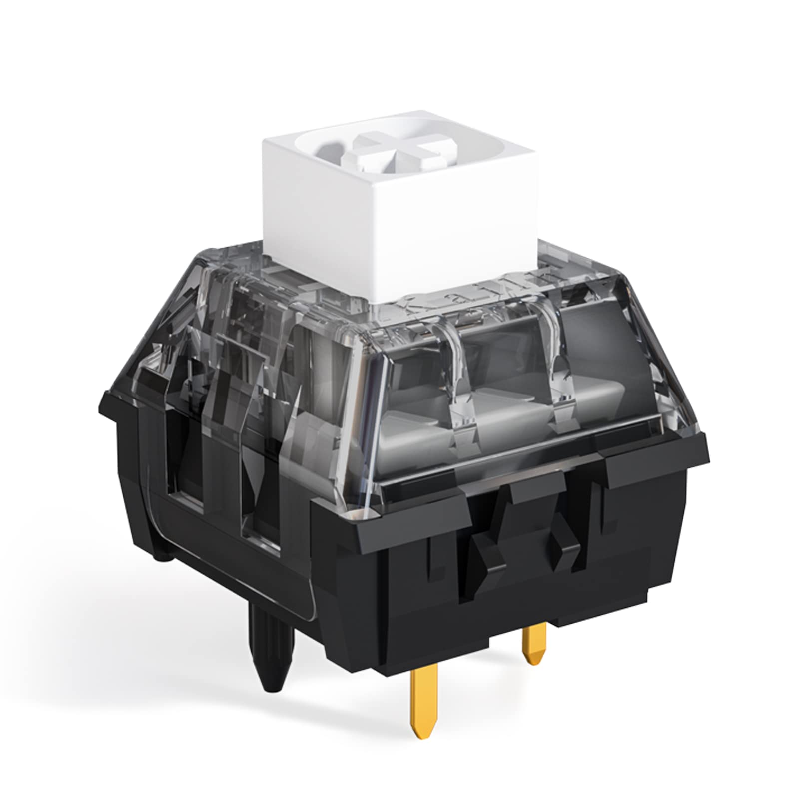 Kailh Box V2 Switch White For Mechanical Gaming Keyboard, 5 Pin Plate Mounted/Rgb/Smd Waterproof Mx Lever Switch (Box V2 White 9