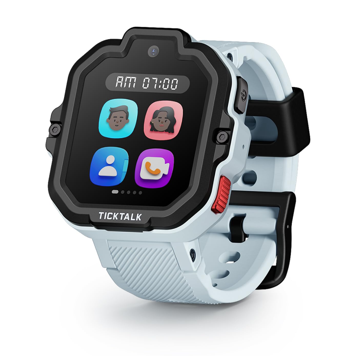 Ticktalk5 Lte Kids Smart Watch With Gps Tracker, Phone Watch, Advanced Parental Controls, Video & Voice Calls, Text, School Mode, Free Music, Sos & 911, Safety Alerts, Pre Installed Sim