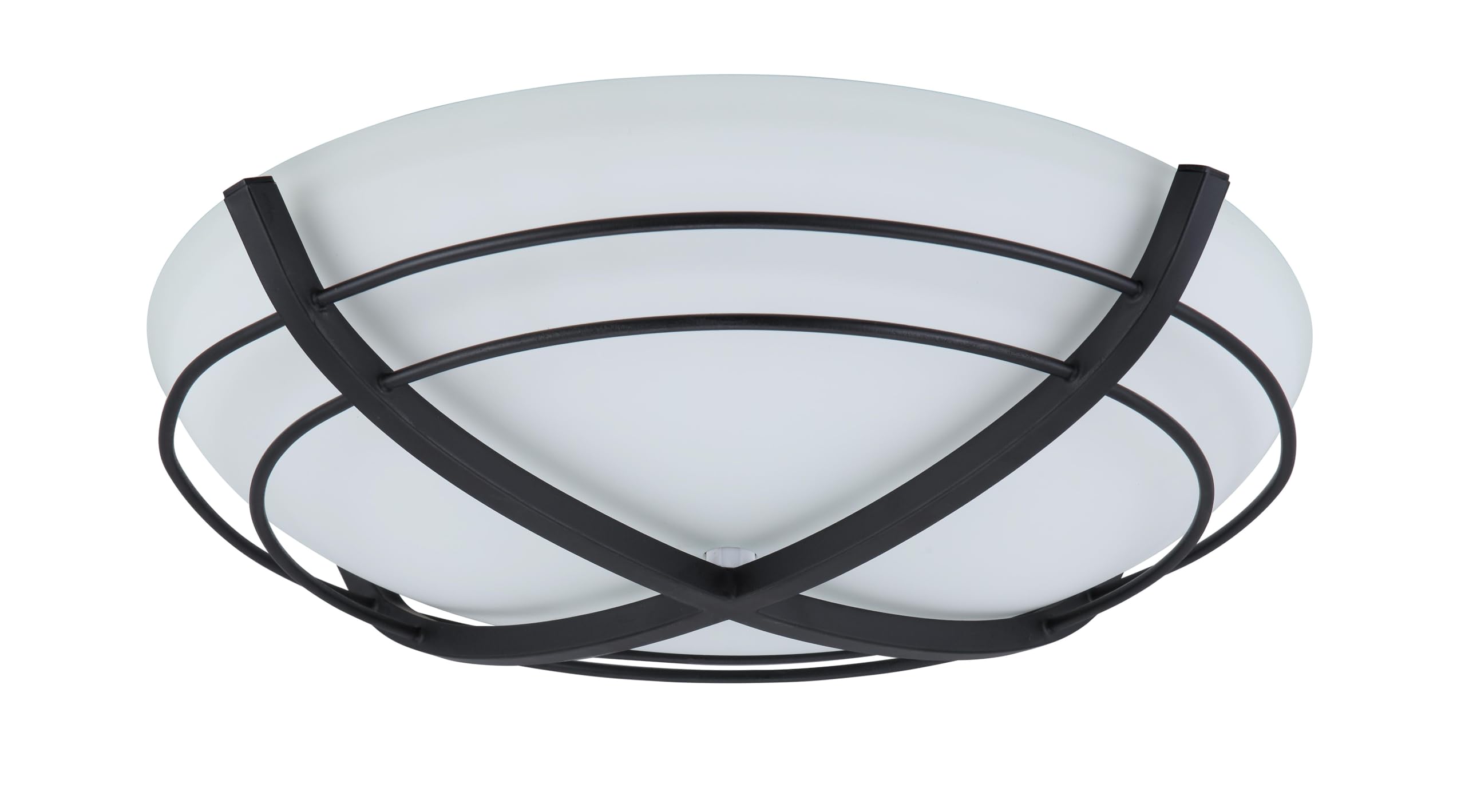 Good Housekeeping Kingsley (81031) Decorative 90 Cfm 2.5 Sones Bathroom Ventilation Exhaust Fan With Lighting (Matte Black)