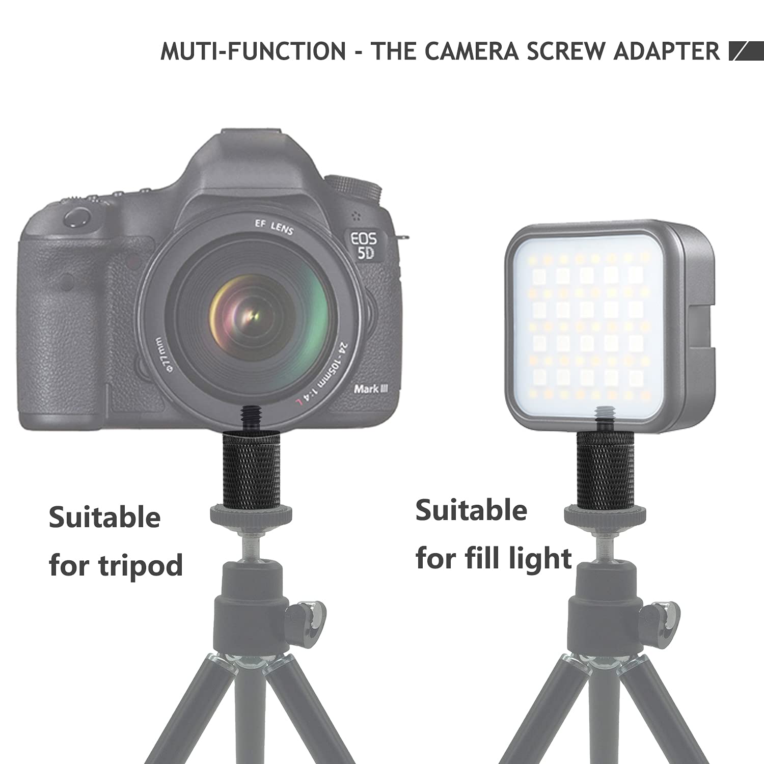 12 Pcs 1/4' 3/8' Camera Screws Adapter, Tripod Screw Adapter Converter Light Stand Adapter For Dslr Camera Tripod Mount, Shoulder Rig, Flash Light Stand, Gopro Tripod Mount