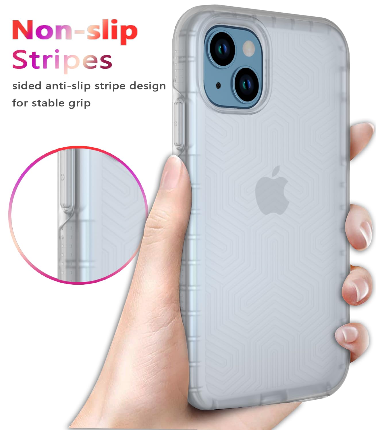 Diverbox For Iphone 13 Case [Shockproof] [Dropproof] [Tempered Glass Screen Protector ],Heavy Duty Protection Phone Case Cover F