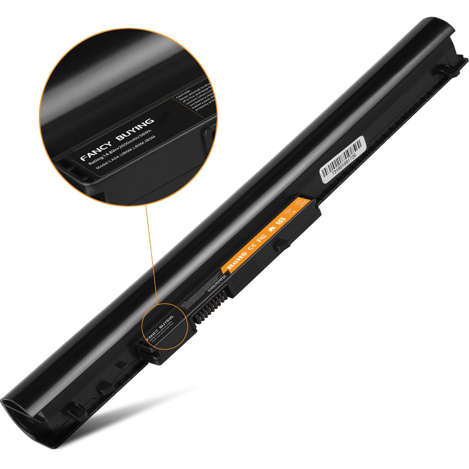 Fancy Buying 776622 001 Laptop Battery For Hp Spare 728460 001 752237 001 15 F233Wm 15 1272Wm 15 F272Wm La04 La04Df Hstnn Db5M H