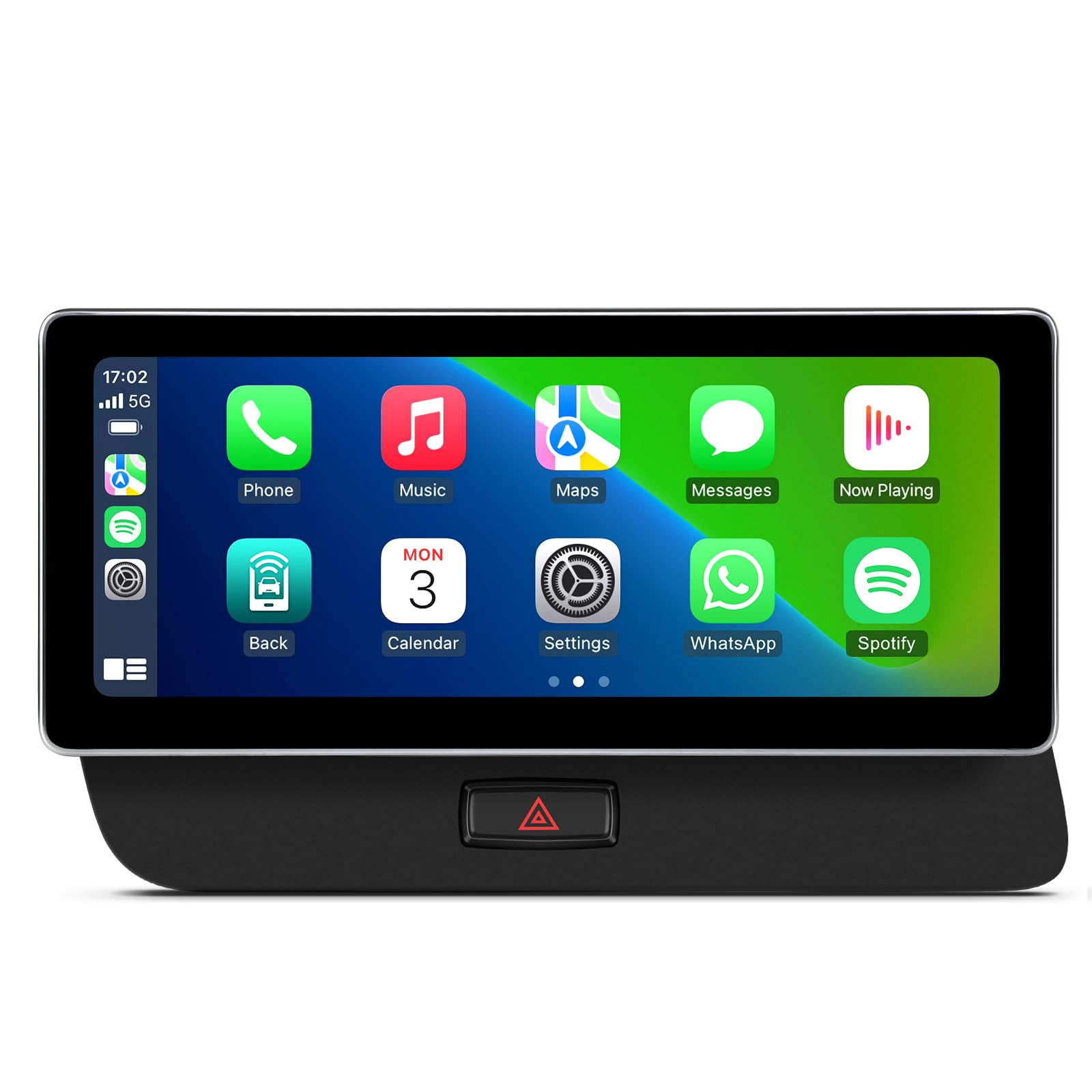 10.25 Inch Car Stereo Touchscreen For Audi Q5 2009 2017 With Audi Multimedia System, Android Auto Wireless Carplay Bluetooth Upg