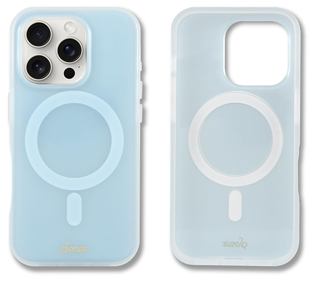 Sonix Case For Iphone 16 Pro | Compatible With Magsafe | 10Ft Drop Tested | Jelly Sky Blue