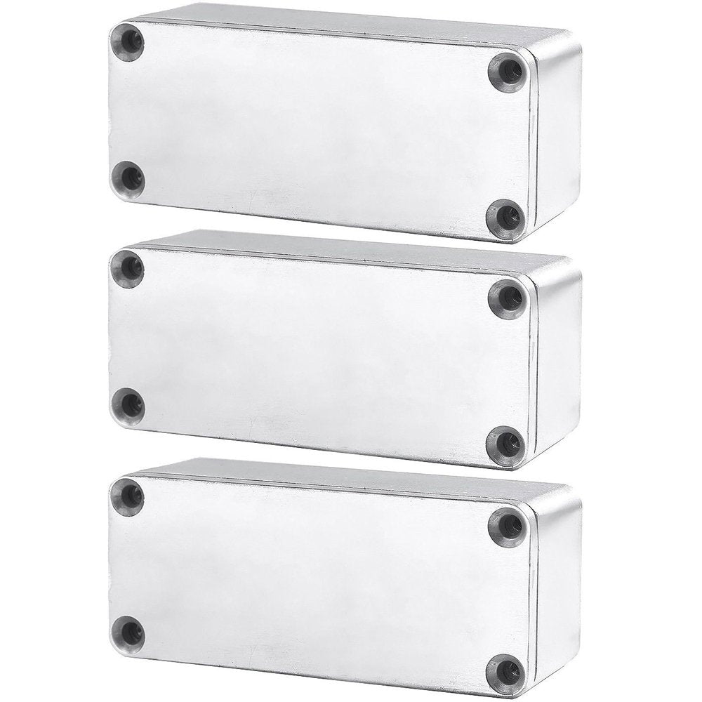 Esupport 1590A 92X38X31Mm Aluminum Metal Stomp Box Case Enclosure Guitar Effect Pedal Pack Of 3