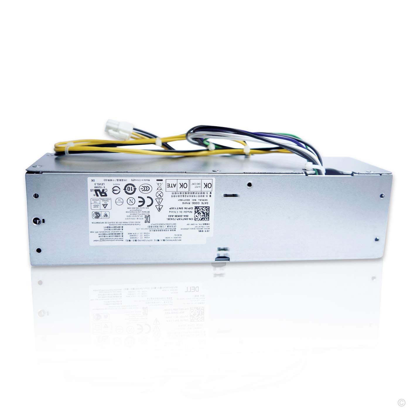 Nt1Xp Yh9D7 255W Power Supply For Dell Optiplex 3020 7020 9020 Precision T1700 Small Form Factor (Sff) Systems R7Ppw 3Xrj0 V9Mvk