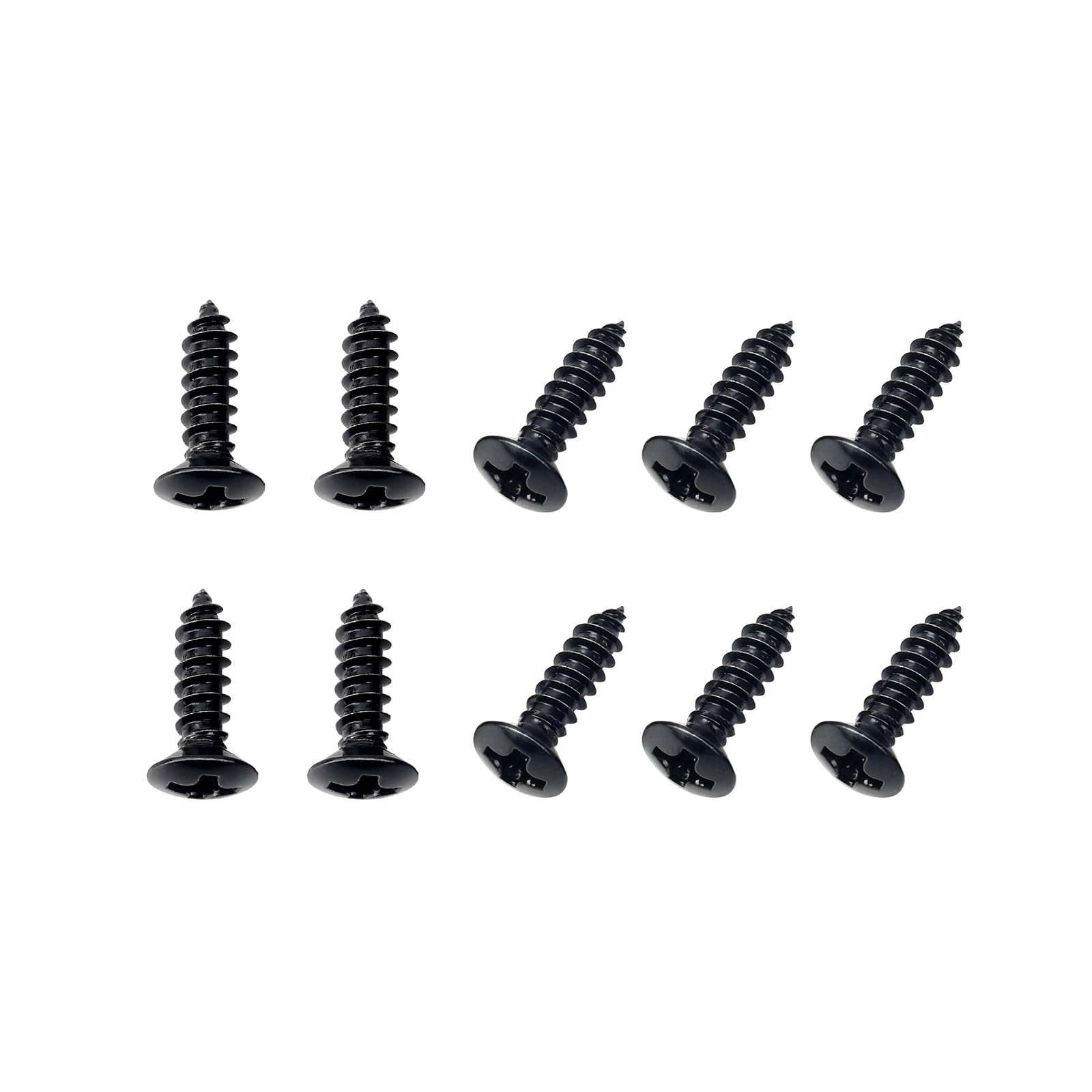 Banworks American #3 X 3/8 Stainless Steel Guitar/Bass Pickguard Screws Back Plate Screws Switch Plate Screws For Usa Gibson Les