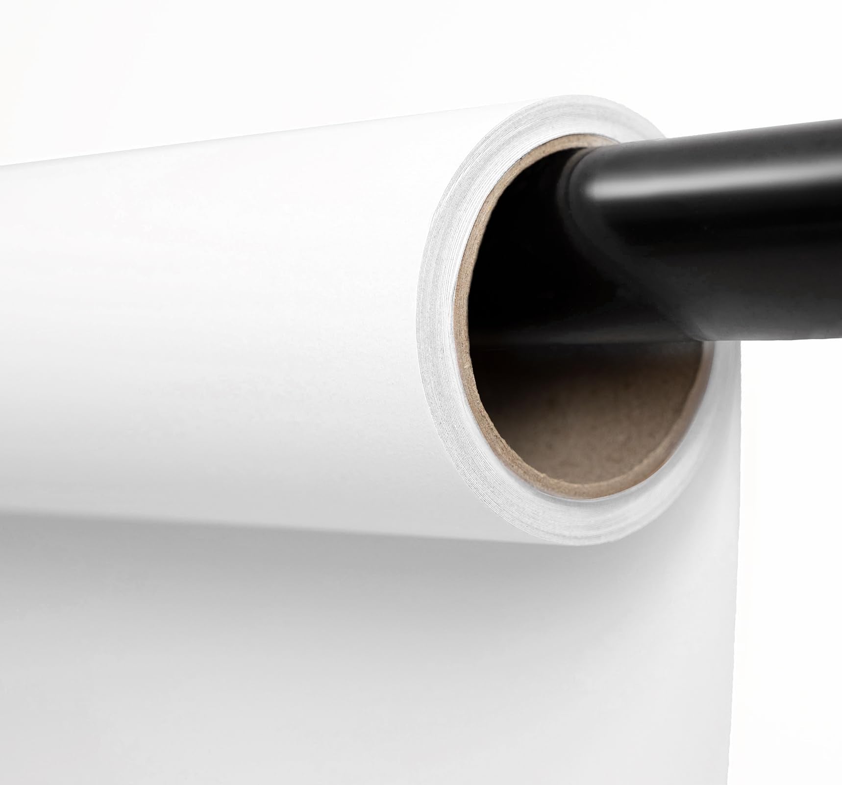 Kate Seamless Paper Backdrop For Photography White Photo Backdrop Paper (105''X32.8' Arctic White)