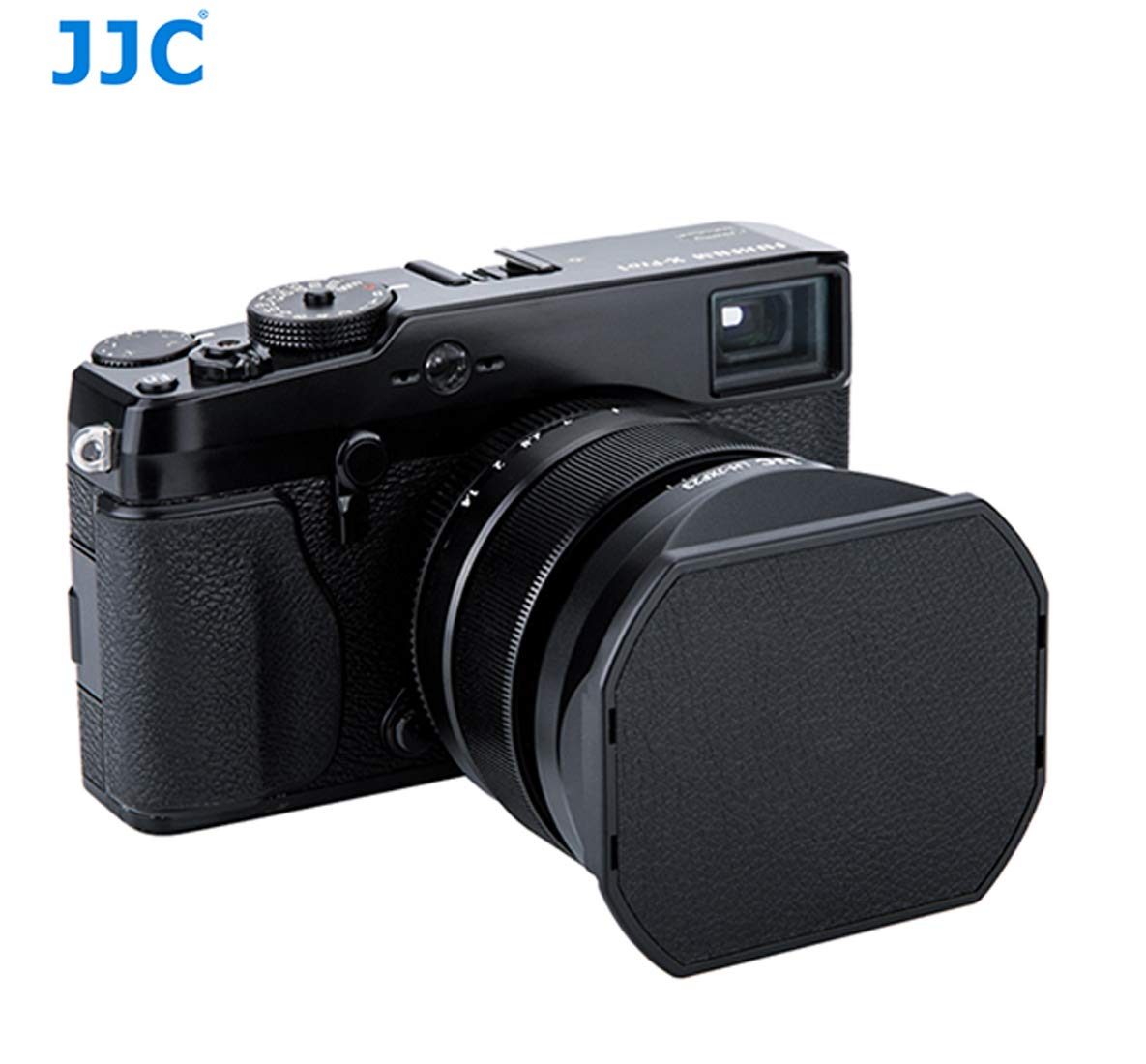 Jjc Lh Jxf23 Black Bayonet Metal Square Lens Hood For Fujinon Xf 23Mm F1.4 R Xf 56Mm F1.2 R Xf 56Mm F1.2 R Apd, With Front Cap,