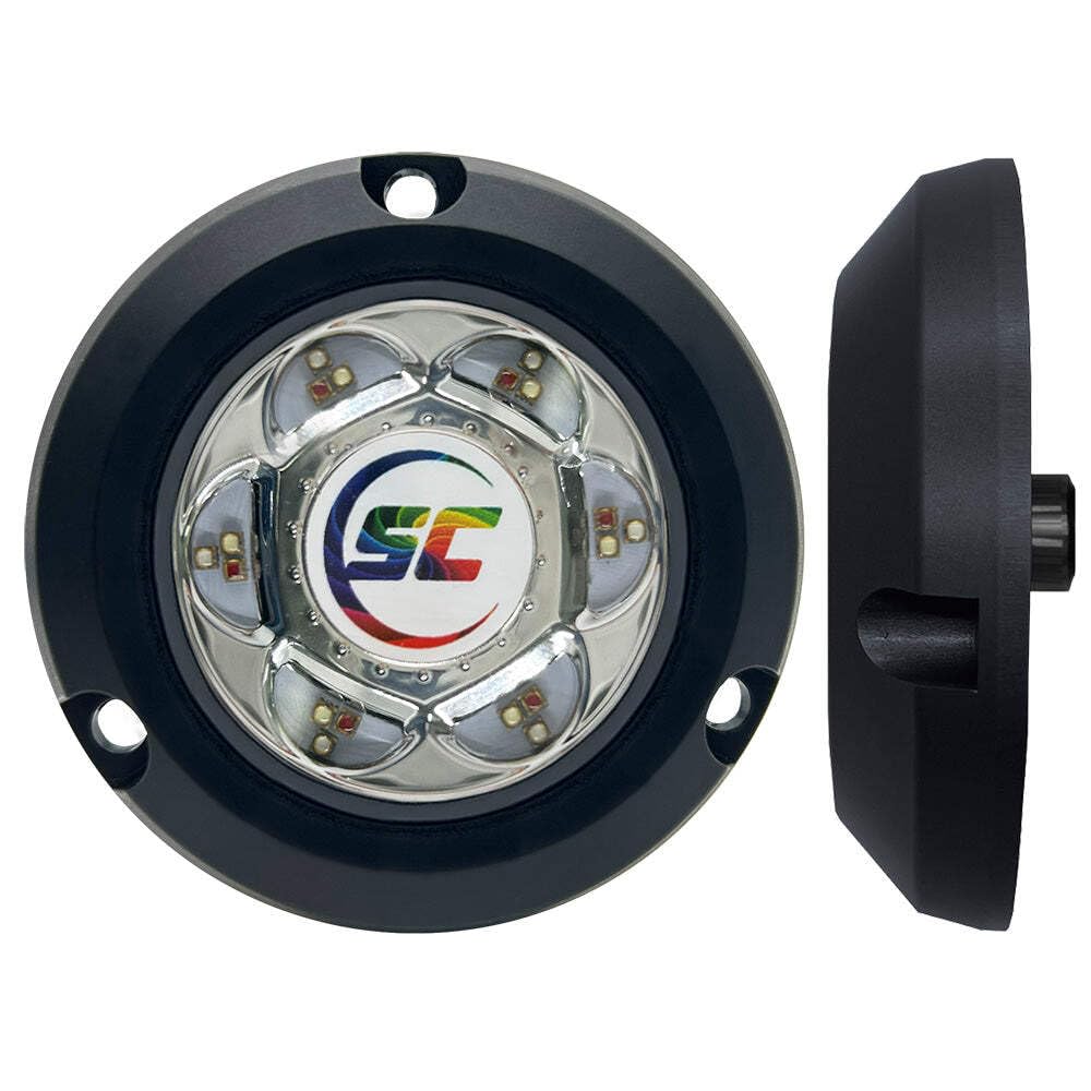 Shadow-Caster Sc2 Series Polymer Composite Surface Mount Underwater Light - Full Color,WBAUVB0D7T5W6XC