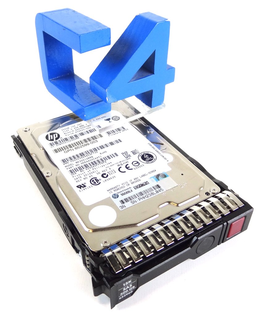 Hp 653960 001 300Gb 15K 6G Sff Sas Sc Hdd