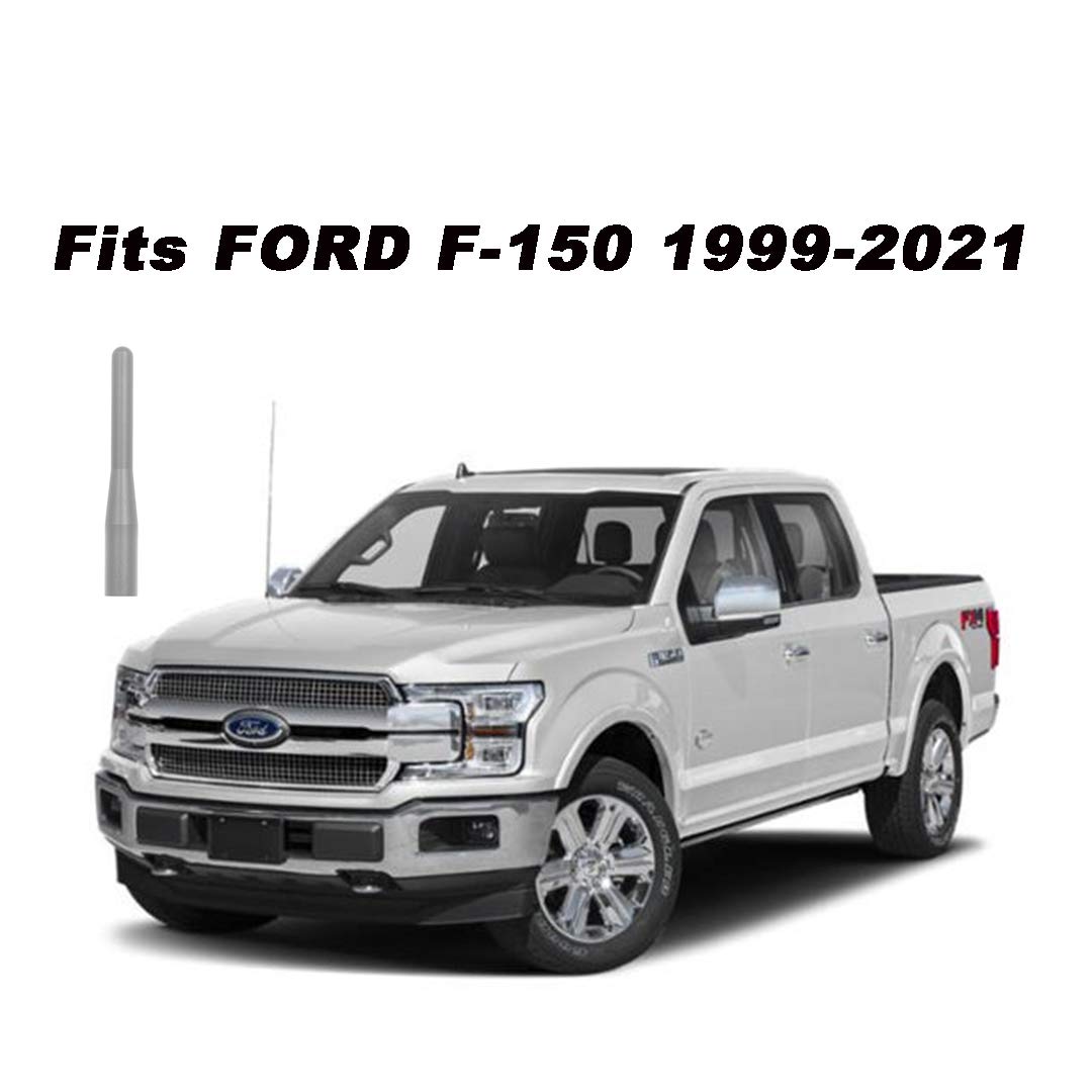 Truck Short Antenna For Ford F150 (1999 2024) | Radio Antenna For Ford F 150 Raptor Svt Pickups Trucks | Car Wash Safe | T6061 S