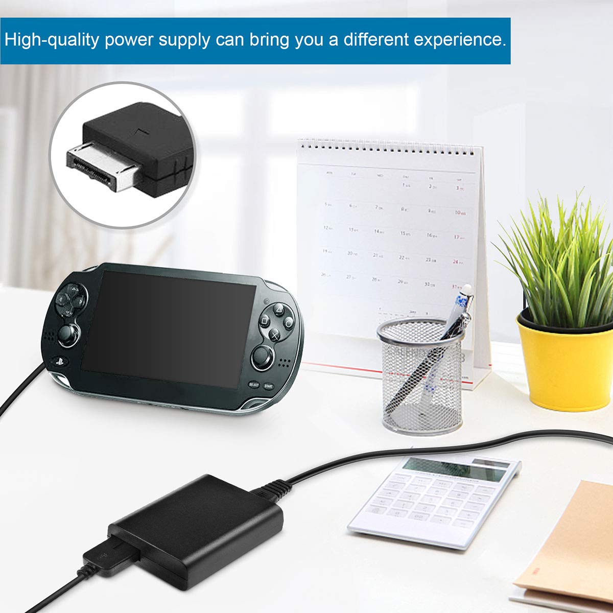 Fite On Usb Cable Ac Power Wall Charger Supply Convert Adapter Replacement For Sony Psv Ps Vita