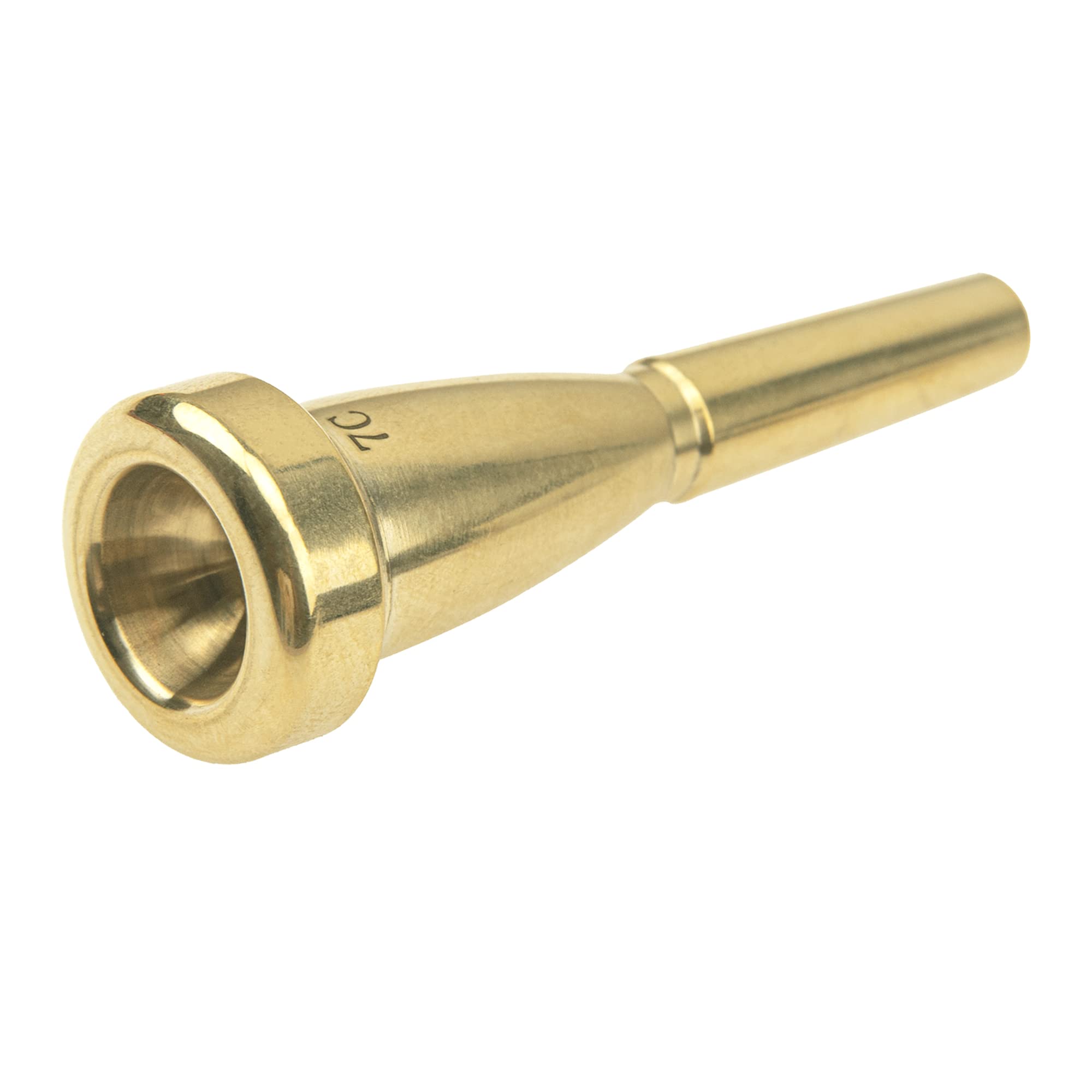 1Pcs Yootones Metal Gold Plated Trumpet Mouthpiece Compatible With Trumpet Accessories Parts (7C)
