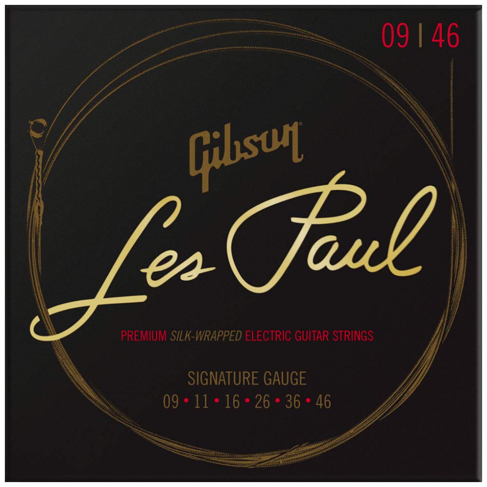 Gibson Les Paul Premium Electric Guitar Strings, Signature Gauge