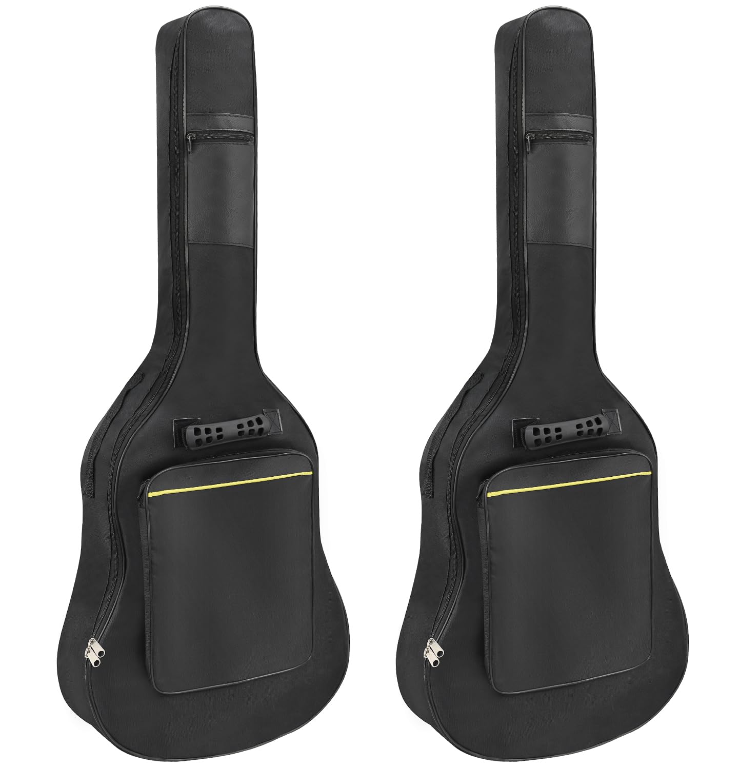 Mdvora Guitar Bags, 2 Pack Guitar Gig Bag, 38 40 41 Inch Electric Guitar Case, Waterproof Oxford Electric Guitar Gig Bag, Two Po