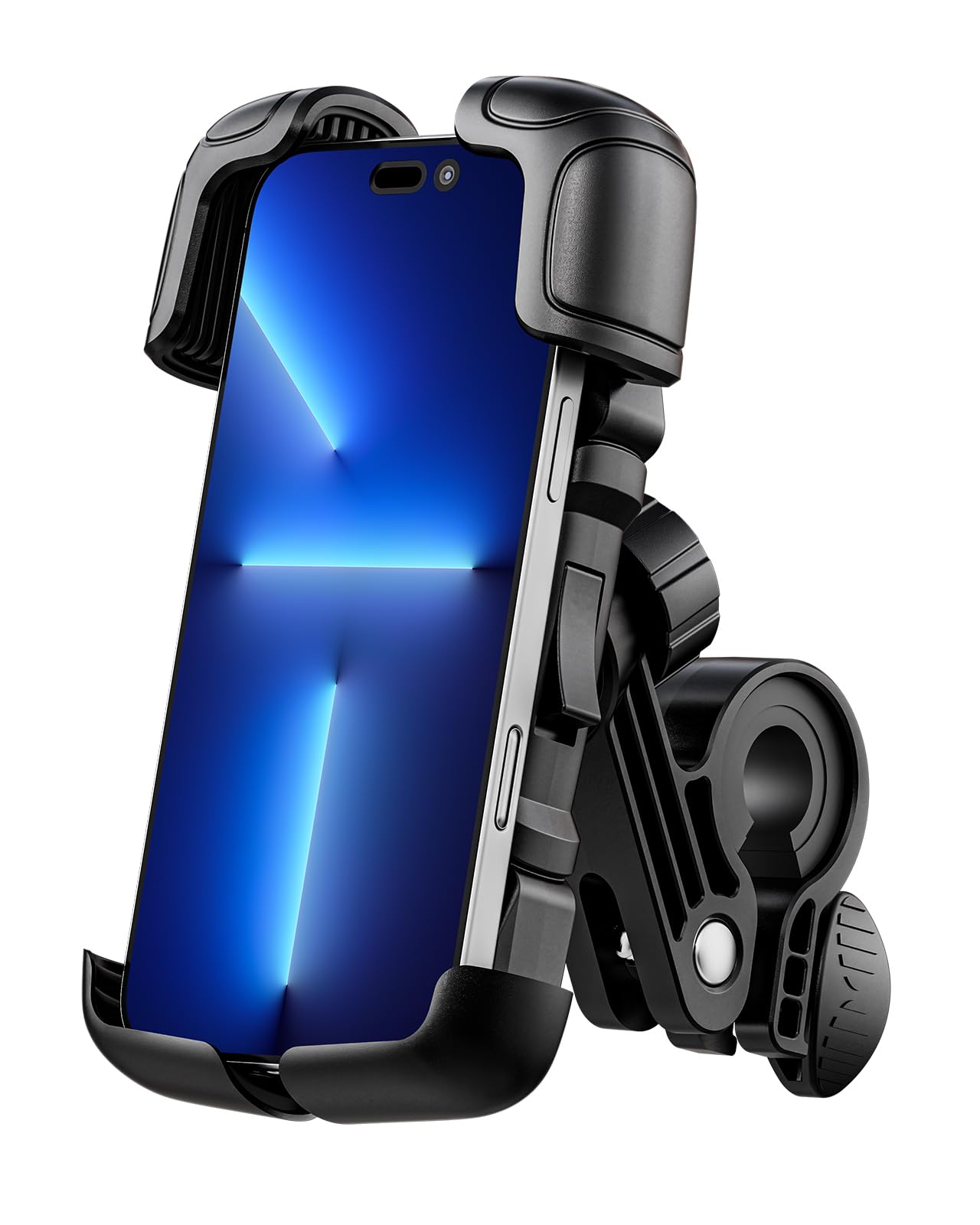 Megawheels Bike Phone Holder,Scooter Handlebar Mount With Clips Lock Fits 4.7''~7.0'' Cell Phones,Universal Handlebar Phone Clip