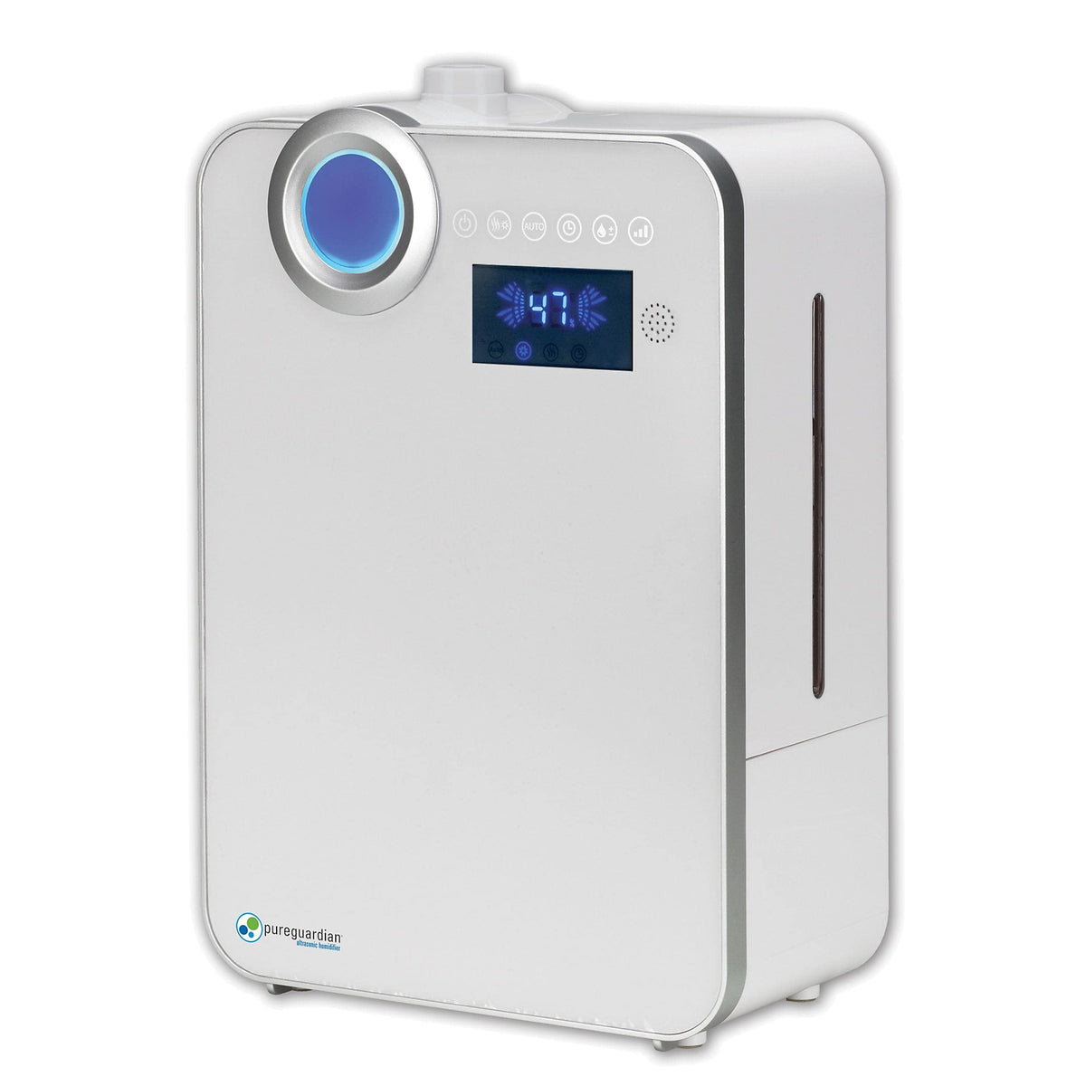 Pureguardian 10L Output Per Day Ultrasonic Warm And Cool Mist Humidifier, Large Room, Home, Office, Easy Quiet Operation, Digita
