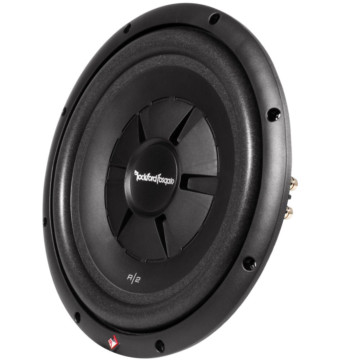 Rockford Fosgate R2Sd4 12 12'' 1000W 4 Ohm Shallow/Slim Car Subwoofer Sub Pair With Mica Injected Polypropylene Cone And Integra