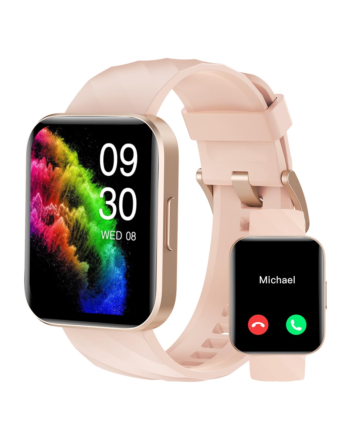 Ruimen Smart Watches For Women Men (Answer/Make Calls) Compatible With Iphone/Android Phones, 2023 Ver. 1.85'' Hd Screen Fitness