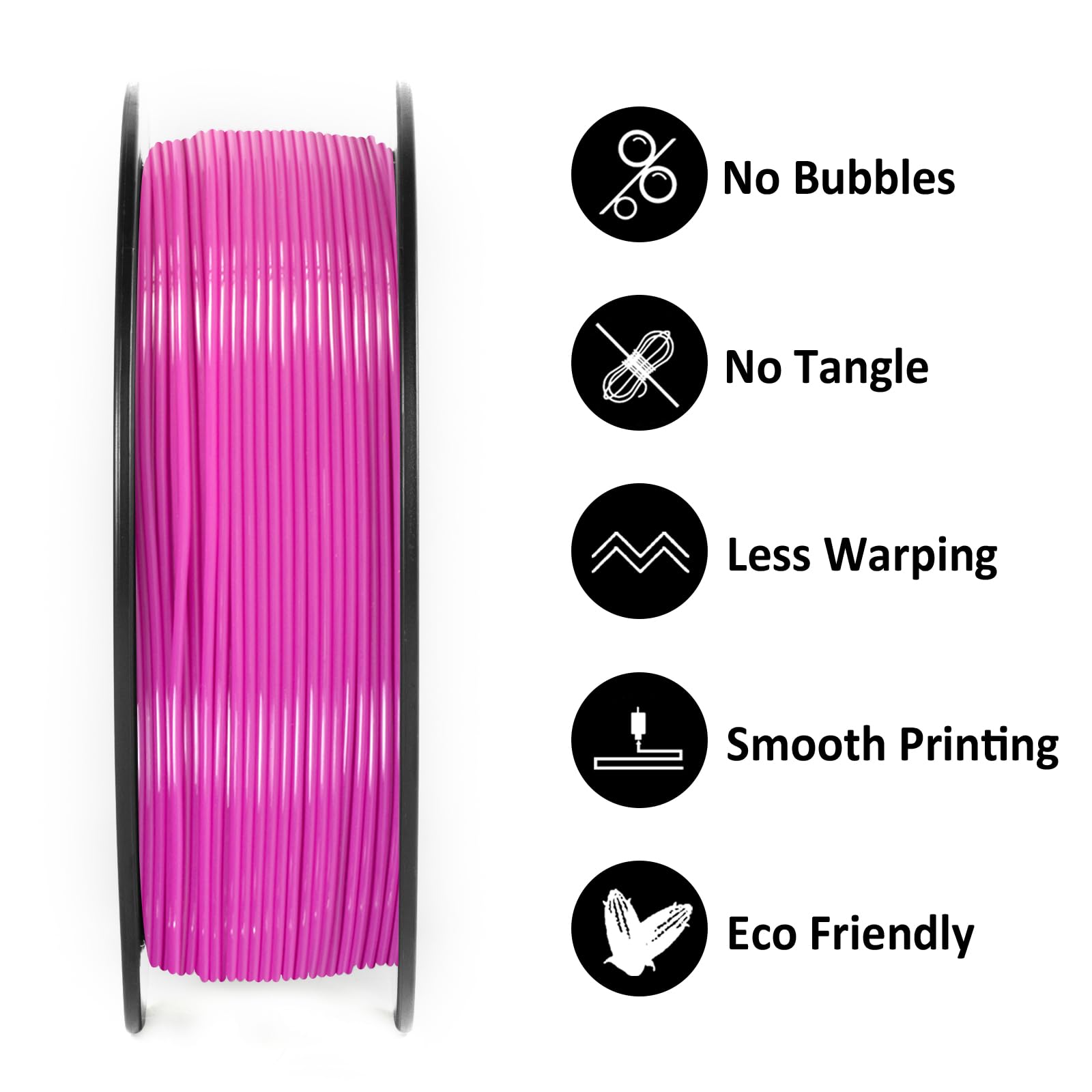 Giantarm Petg Filament 1.75, 3D Printer Filament Petg 1Kg(2.2Lb), Toughness Enhanced, Dimensional Accuracy +/ 0.02Mm, Vacuum Pac