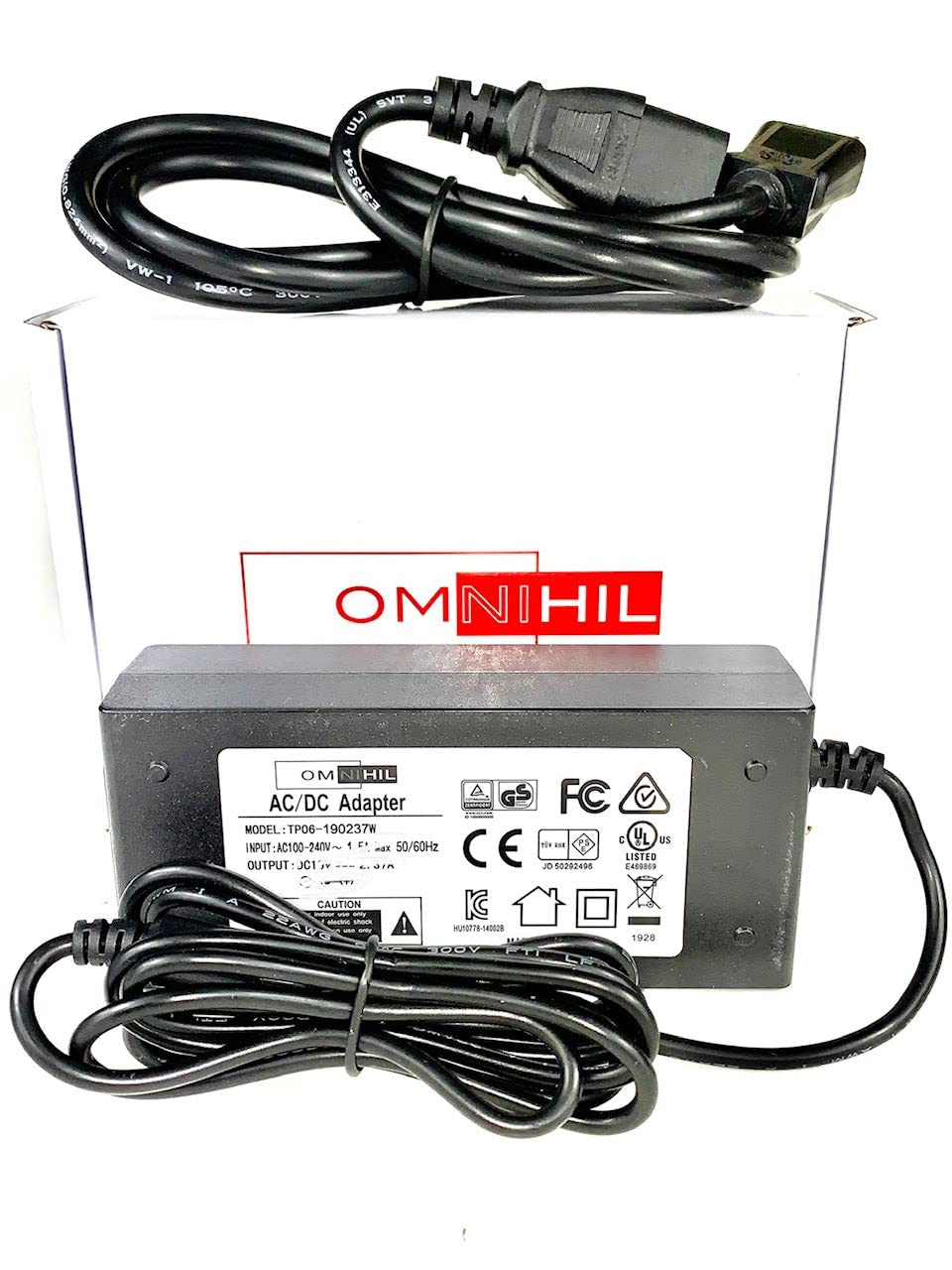 [Ul Listed] Omnihil 8 Feet Long Ac/Dc Adapter Compatible With Brother Scanncut Cm700