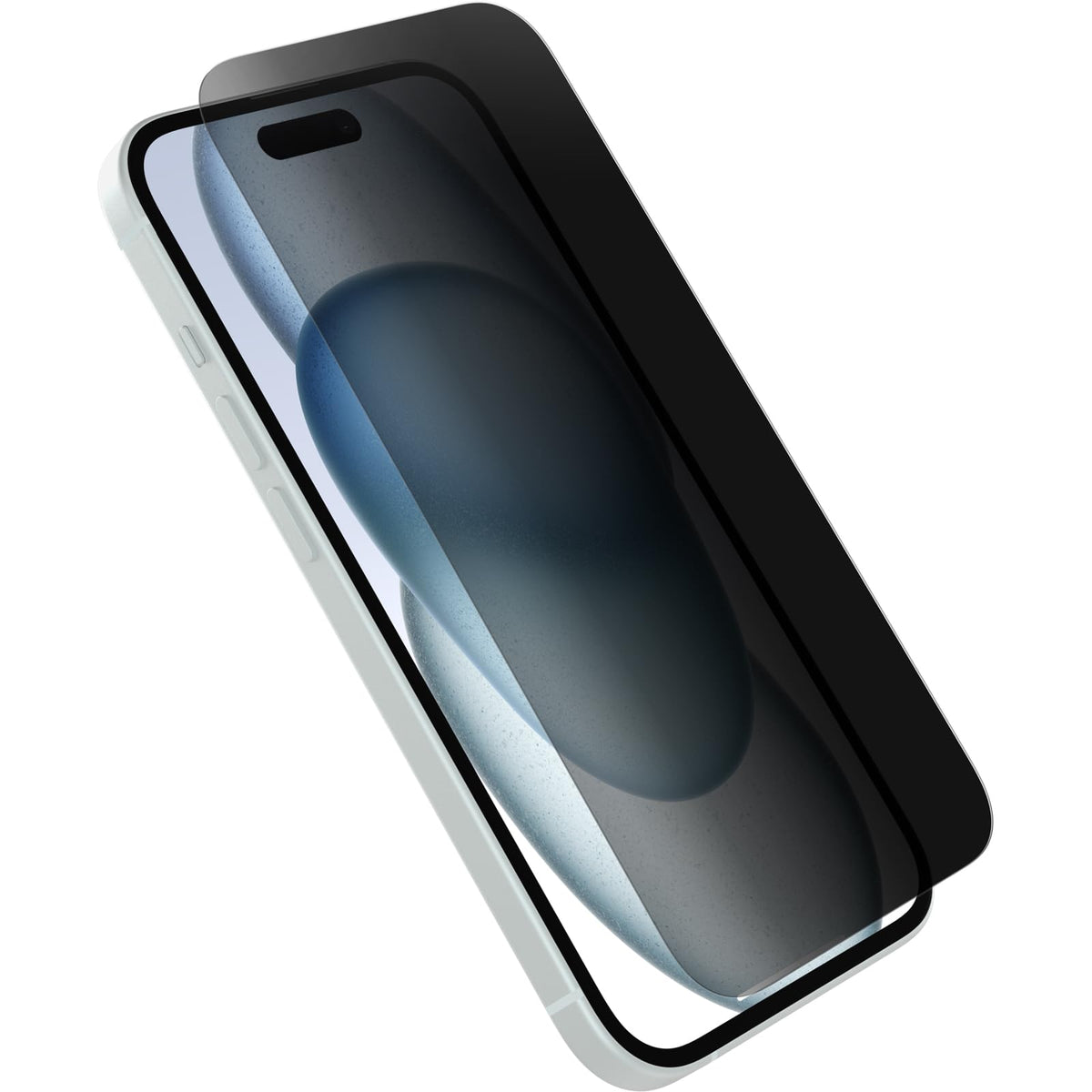 Otterbox Iphone 15 Premium Pro Glass Privacy Guard, Antimicrobial, Anti Scratch Protection, Shatter Resistant, Crystal Clarity (