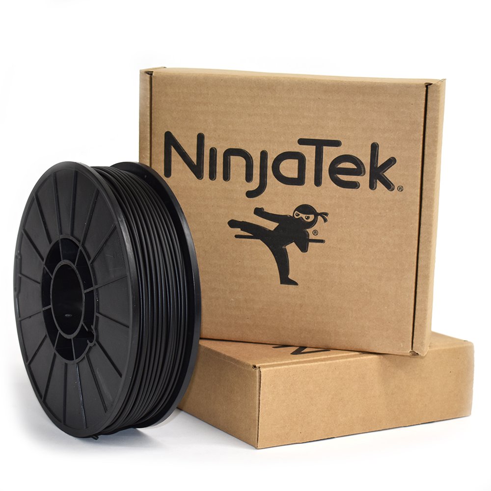 Ninjatek 3Dnf01129010 Ninjatek Ninjaflex Tpu Filament, 3.00Mm, Tpe, 1Kg Midnight (Black) (Pack Of 1)