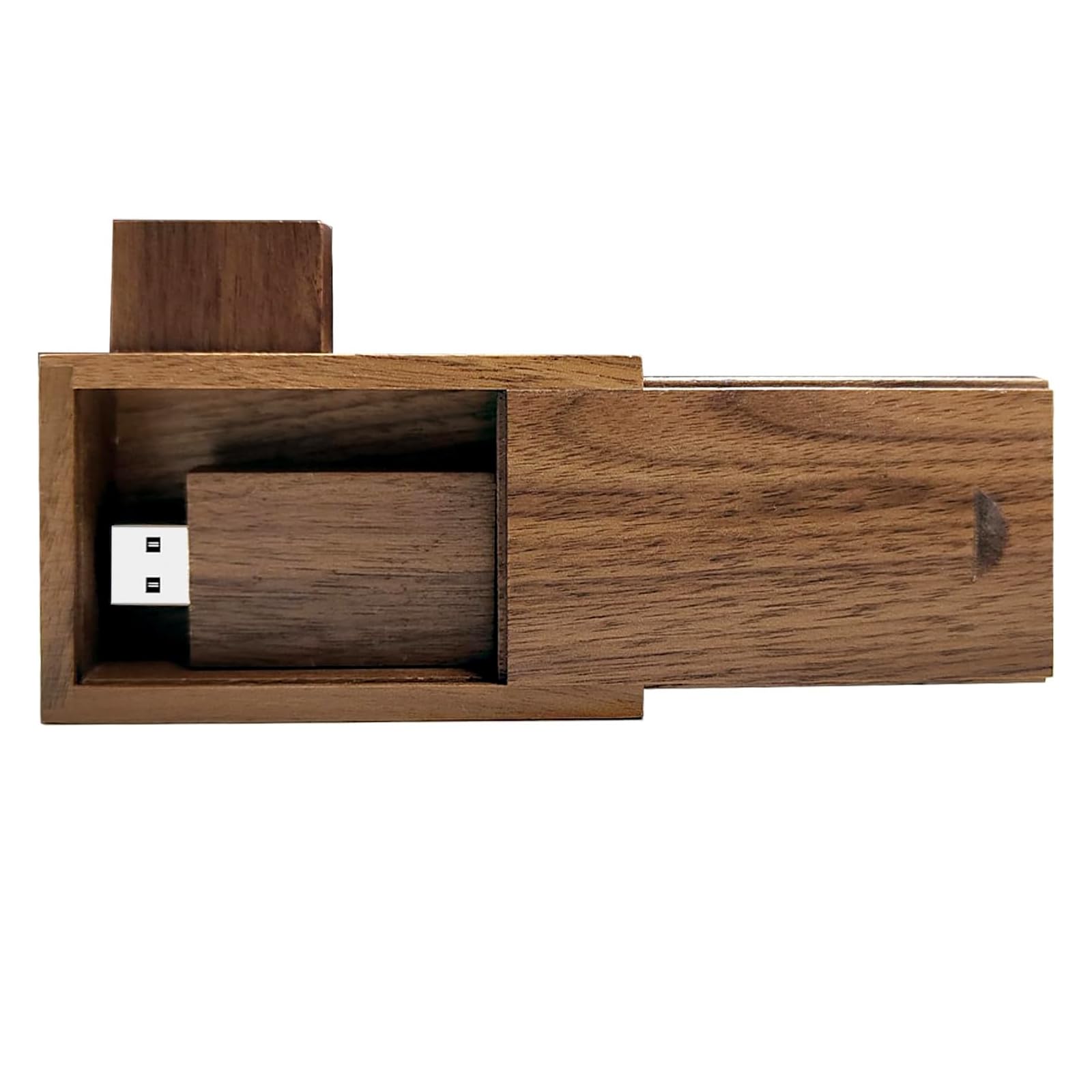Wood Usb Flash Drive With Wooden Gift Box Tatmohik 32Gb Usb 3.0 Wedding Wood Flash Drive Box Walnut Wooden Thumb Drive For Keeps
