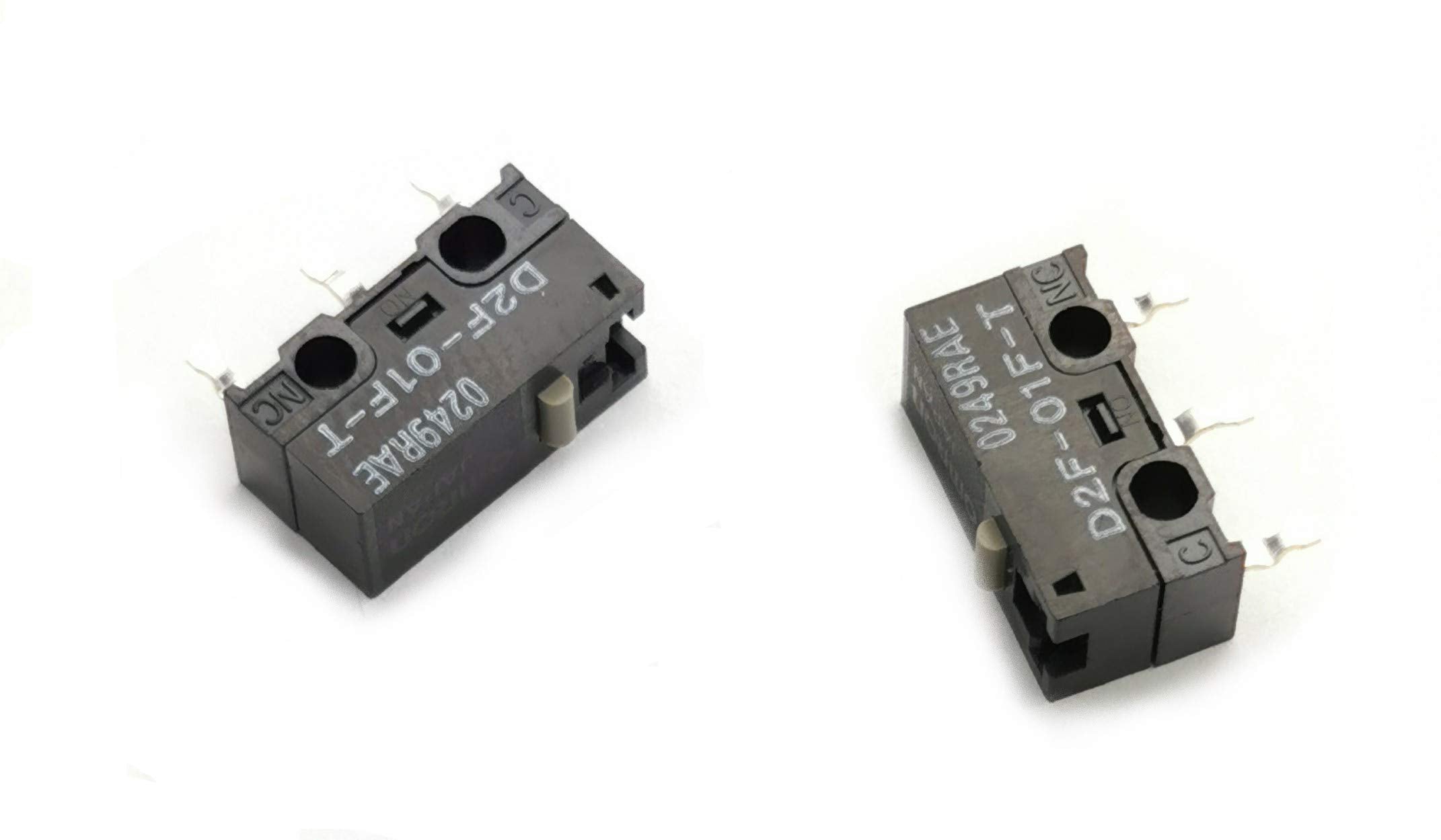 Qty 2 Omron D2F 01F T Micro Switch Microswitch For Razer Logitech Apple Mouse