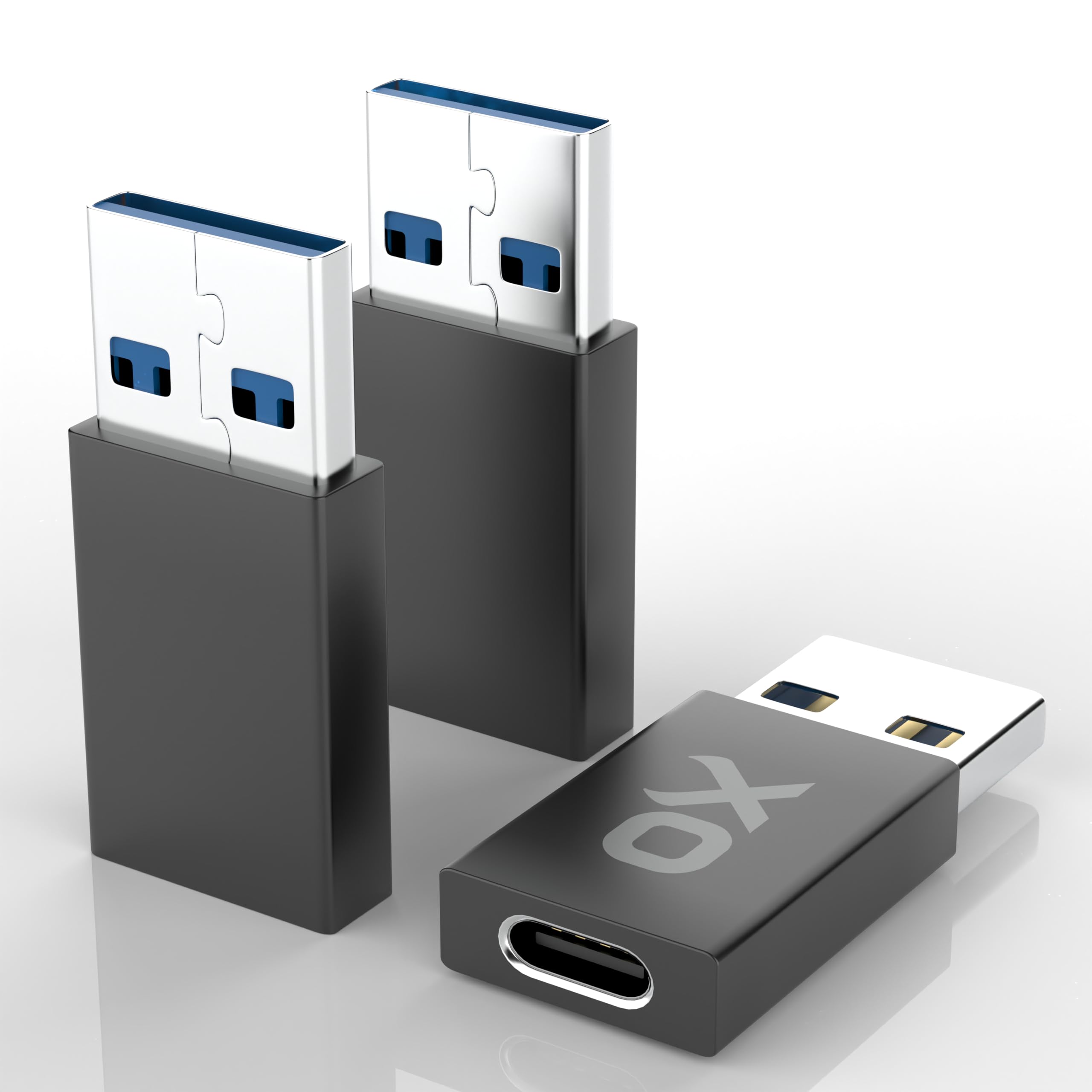 Ox Power [10Gbps] Usb To Usb C Adapter: Small But Mighty! High Speed Type C To Usb Adapter. [Usb C 3.2] Usb C To Usb A Adapter F