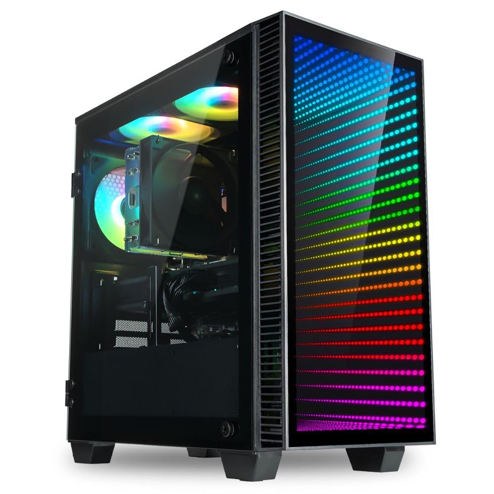 Empowered Pc Continuum Micro Gaming Desktop   Nvidia Geforce Rtx 3080 (~ 4070), Amd 8 Core Ryzen 7 5700X Processor, 32Gb Ram, 51