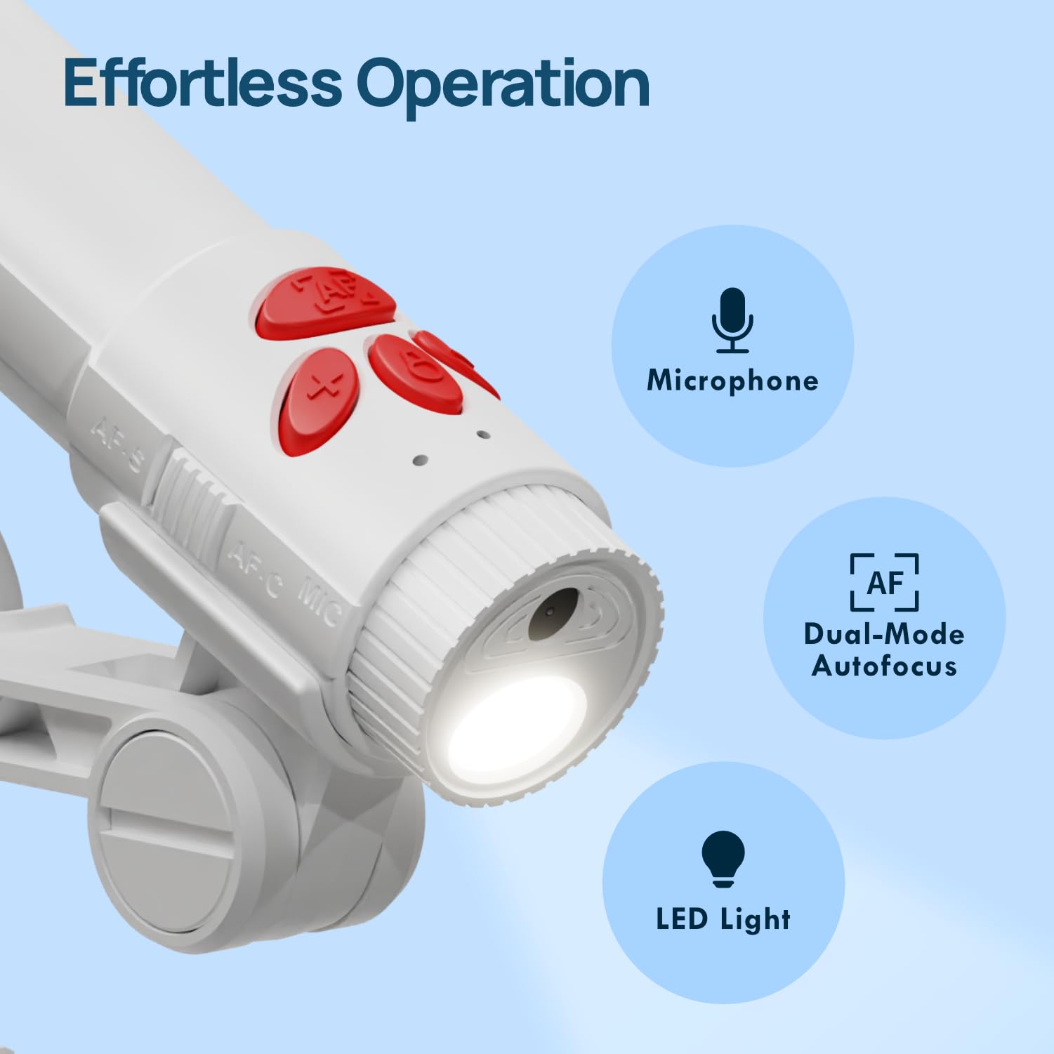 Inswan Ins-3 Handheld Webcam/Usb Document Camera For Classroom, Built-In Mic, Light, Auto Focus, Windows, Mac Os, Ipad Os, Chrom