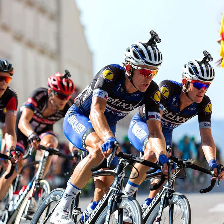 Wzquisite Bike Motorcycle Helmet Camera With Handle Brackect  1080P Mini Sports Video Action Camera 120 Wide Angle With Waterpro