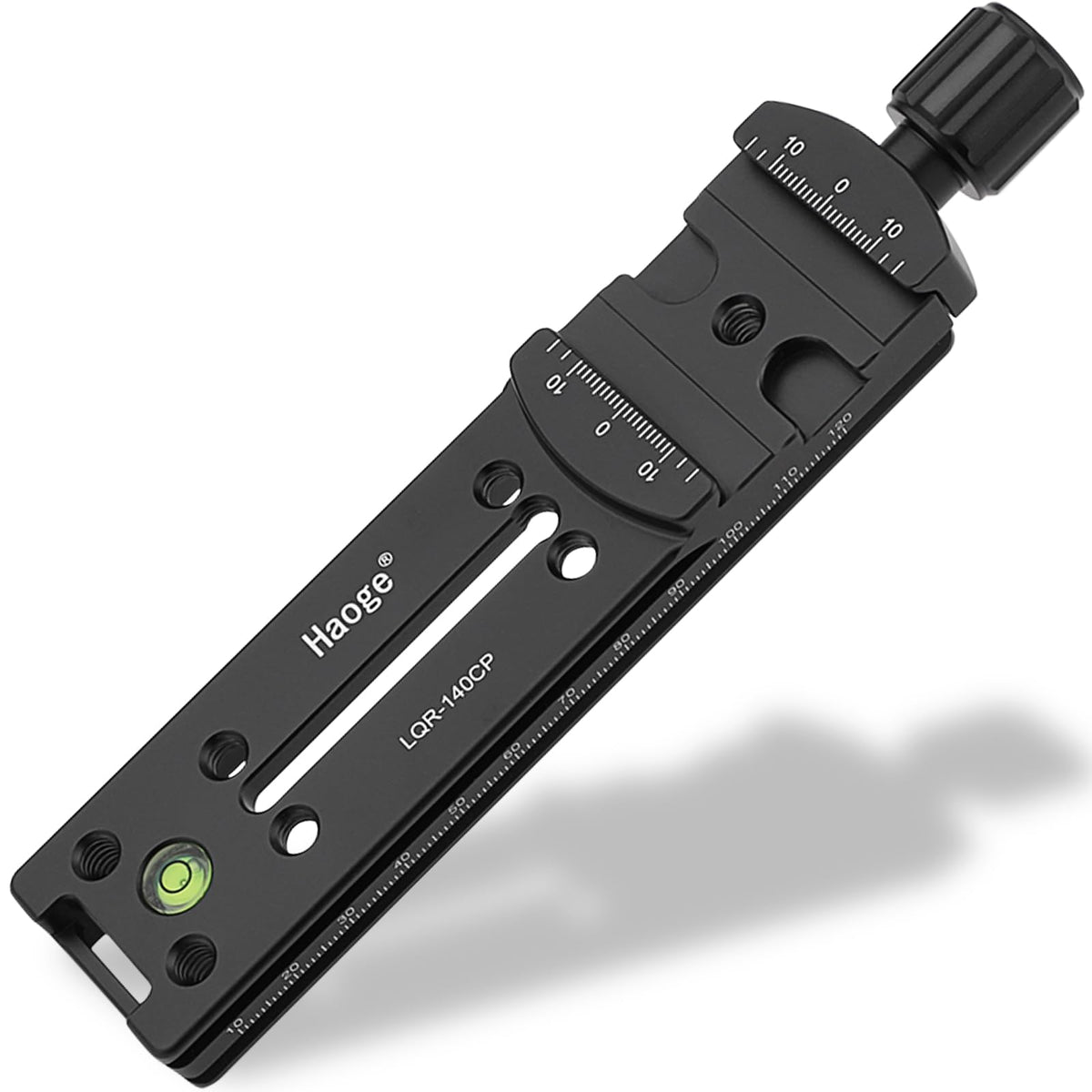Haoge 140Mm Nodal Slide Double Dovetail Focusing Rail Plate With Metal Quick Release Clamp For Camera Panoramic Panorama Close U
