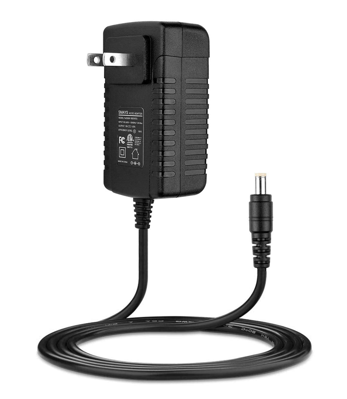 30W Power Cord Replacement For Echo Show 8, Echo Show 15, Echo Show 10, Echo 3Rd Gen / 4Th Gen, Ac Adapter With 5Ft Cable