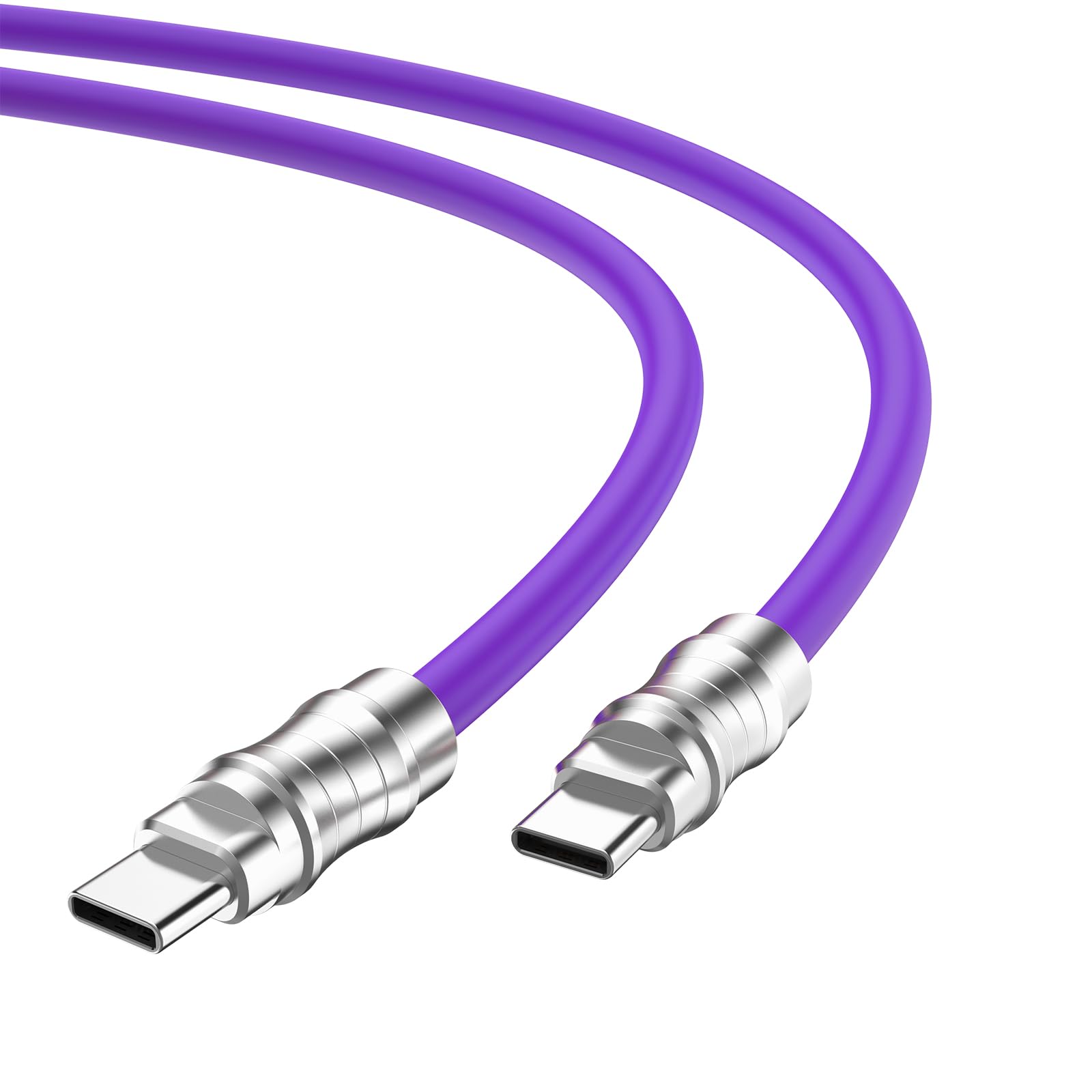 Iyuanepro USB C to USB C Silicone Cable