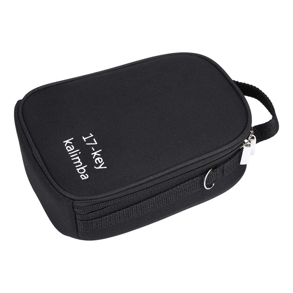 Dilwe Kalimba Bag, 17Keys Portable Kalimba Case Thumb Finger Piano Storage Shoulder Bag Handbag Box, Thumb Piano Bag Kalimba Sto