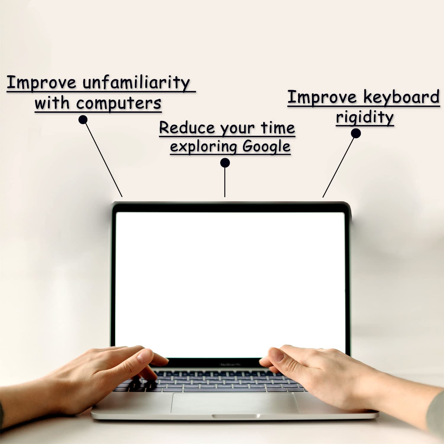 2 Pcs Clear Vinyl Mac Quick Reference Keyboard Shortcuts Stickers, Shortcut Decals Compatible With 13 16 Inch Macbook Air And Pr