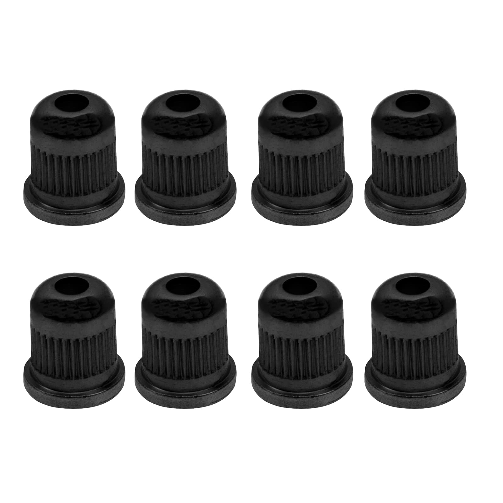 8Pcs Yootones Guitar String Through Body Compatible With Bass Tele Telecaster Style Electric Guitar (Black)