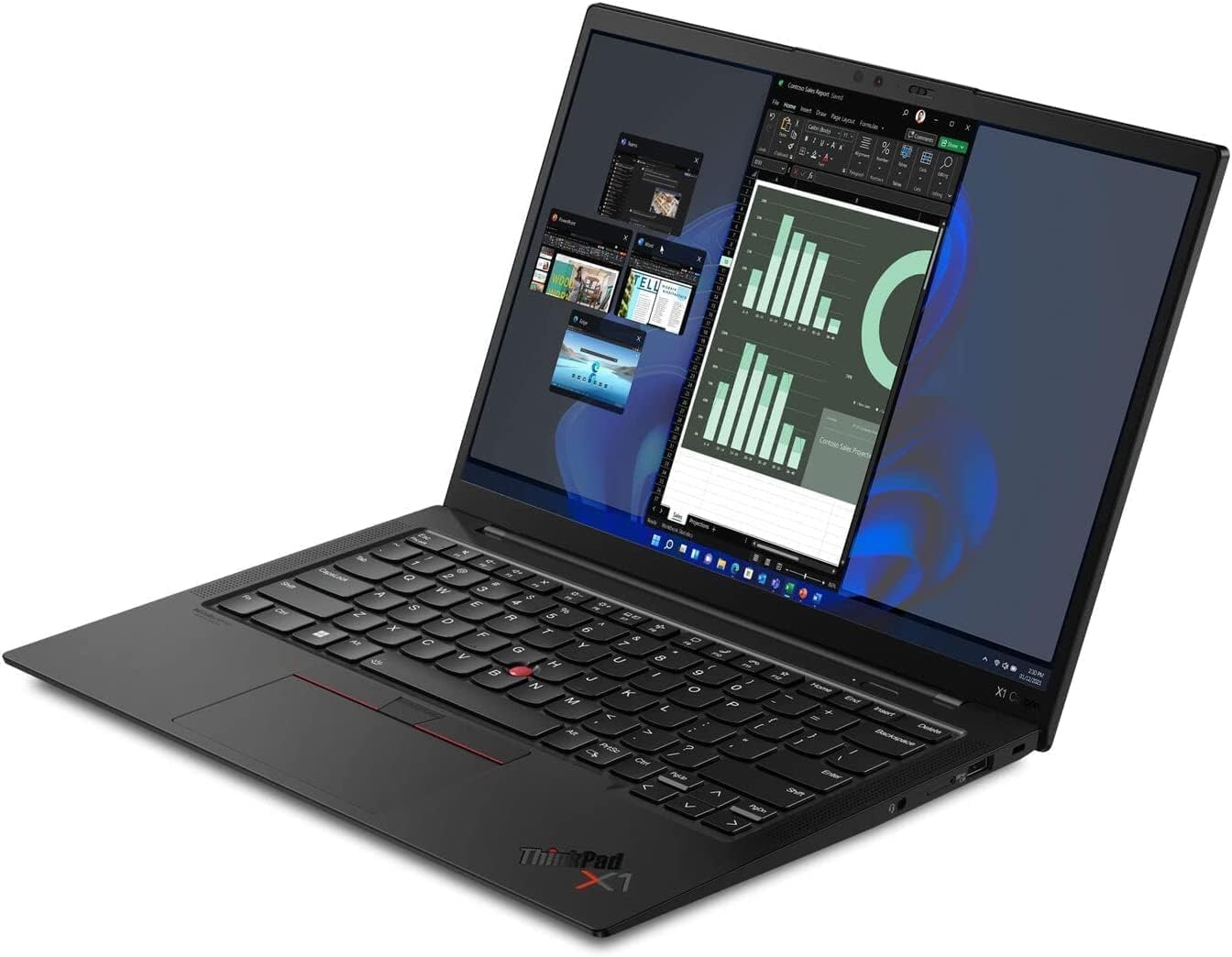 Lenovo Thinkpad X1 Carbon Gen 11 (14'' Fhd+ Touchscreen, Intel 13Th Gen 10 Core I7 1365U, 32Gb Ram, 4Tb Ssd) Business Laptop, Lo