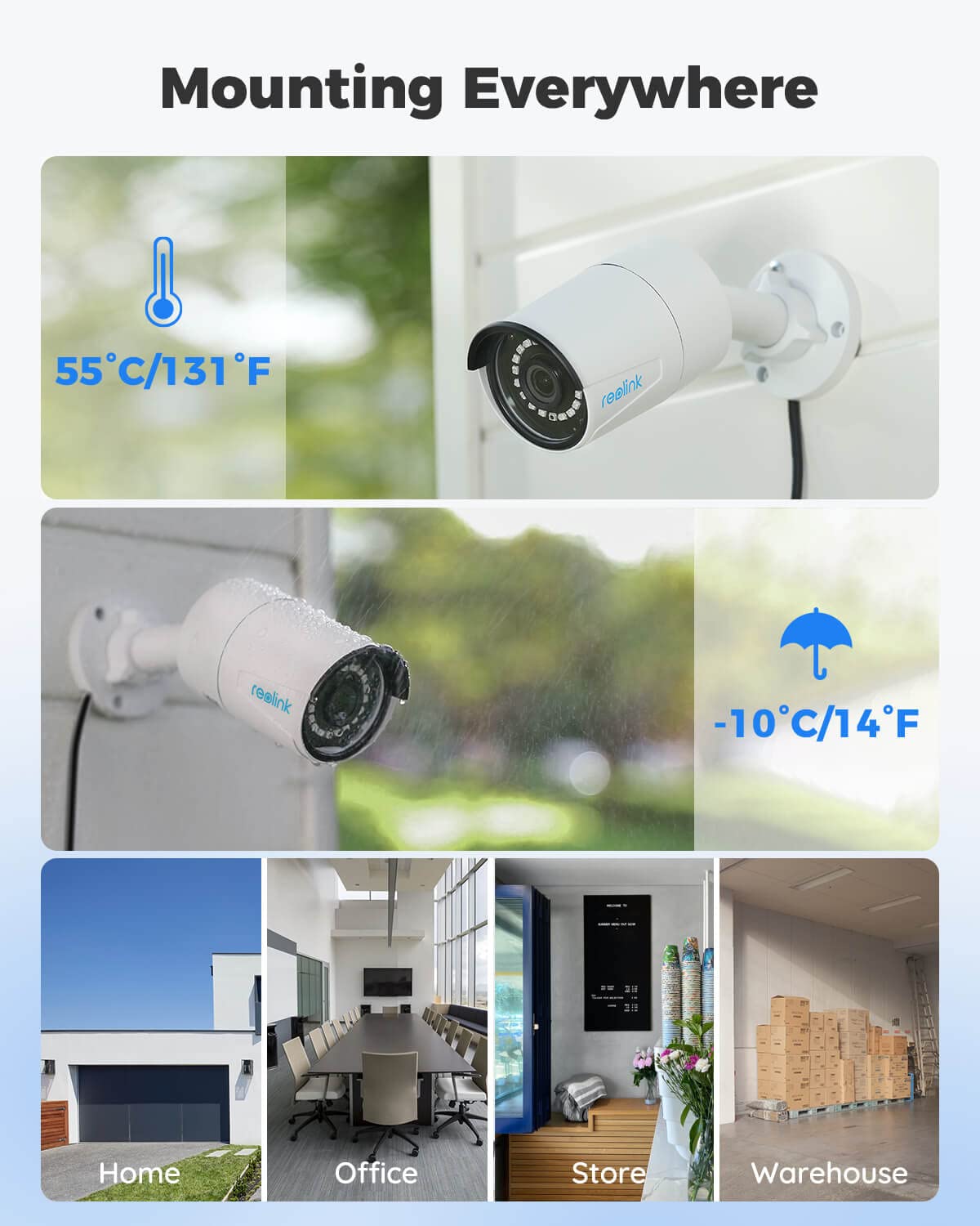 Reolink 8Ch 5Mp Home Security Camera System, 6Pcs Wired 5Mp Outdoor Poe Ip Cameras With Person Vehicle Detection, 8Mp 8Ch Nvr Wi