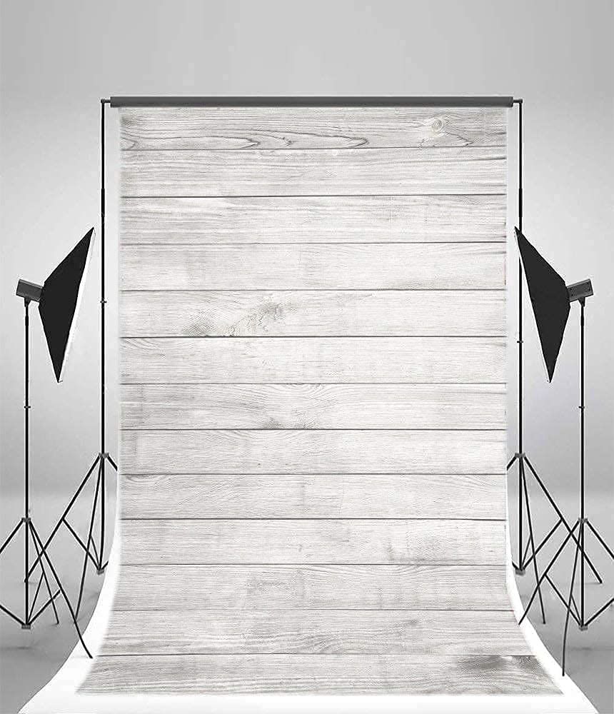 Lfeey 5X7Ft White Wood Backdrops For Photography White Wood Floor Wooden Fence Panels Birthday Cake Smash Backdrop Boy Girl Newb