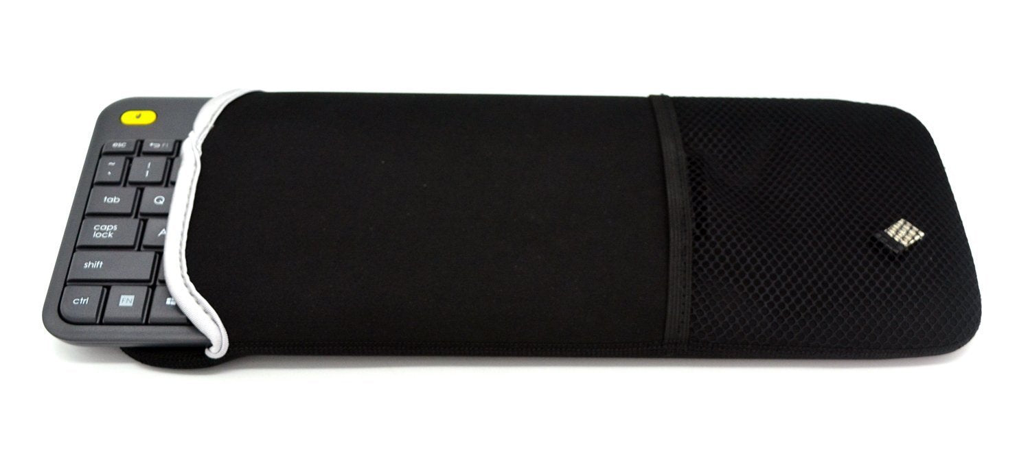 Wanty Soft Neoprene Dust-Proof Cover Carry Bag Sleeve Ptotectors Compatible With Logitech Wireless Touch Keyboard K400 And K400