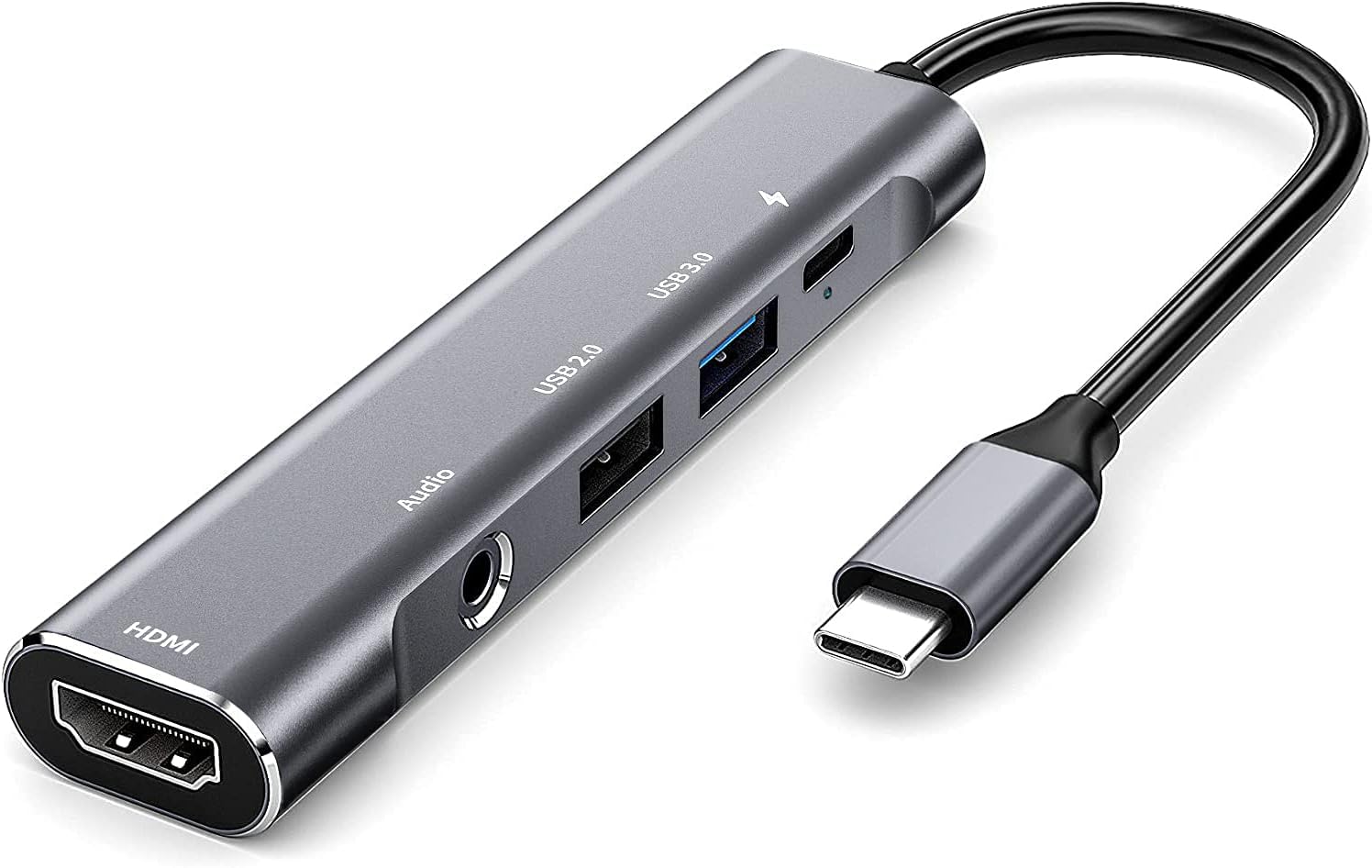 Usb C To Hdmi Adapter Dex Dock For Galaxy S25/S24/S23/S22/Note20/Tabs9/S8/S7,Type C Hub With 3.5Mm Audio Jack,4K Hdmi,Usb3.0,Pd 60W,Adapter For Iphone 15/Ipad Air 4/5,Ipad Mini 6,Nintendo Switch